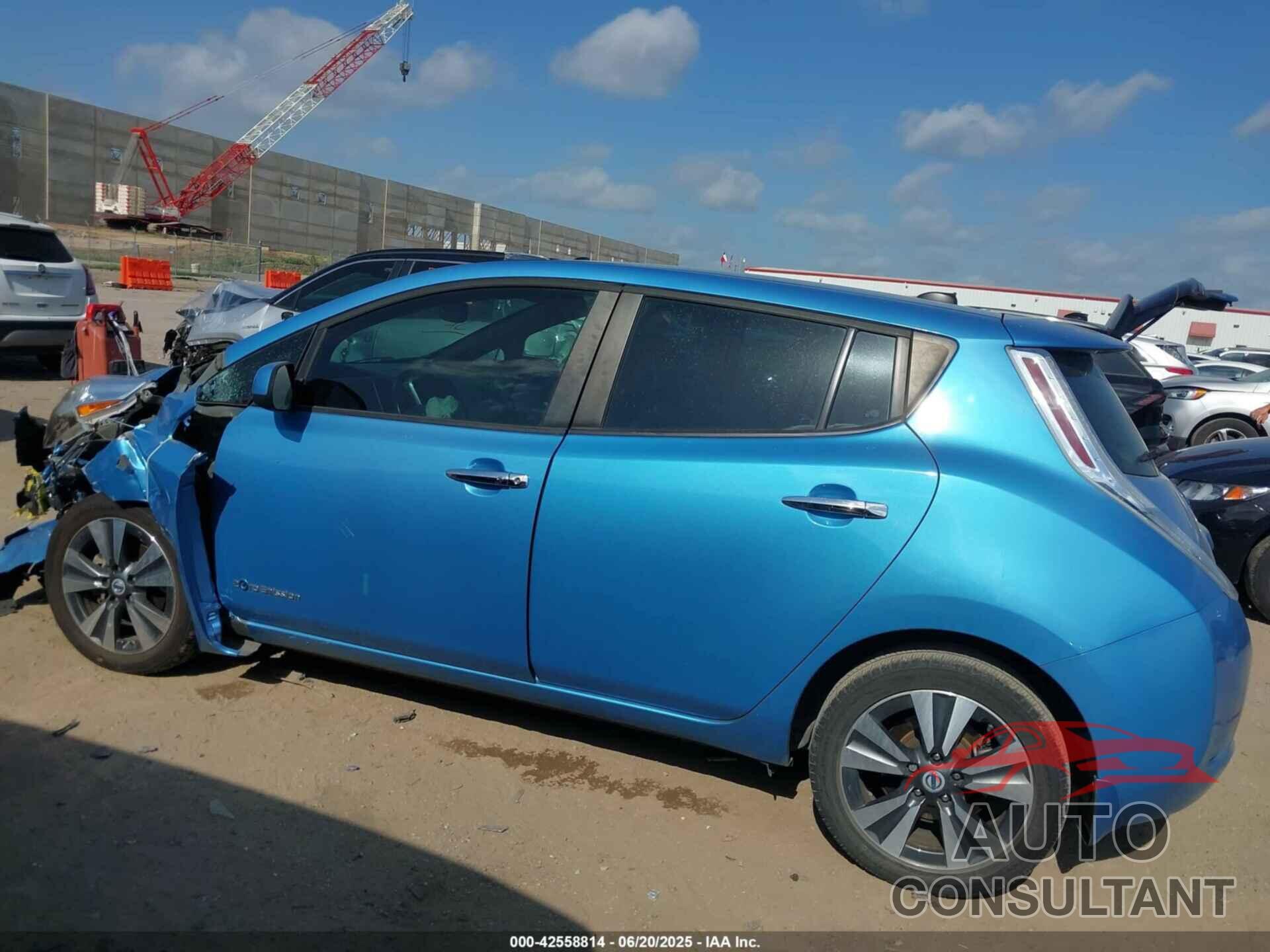 NISSAN LEAF 2013 - 1N4AZ0CP8DC406797