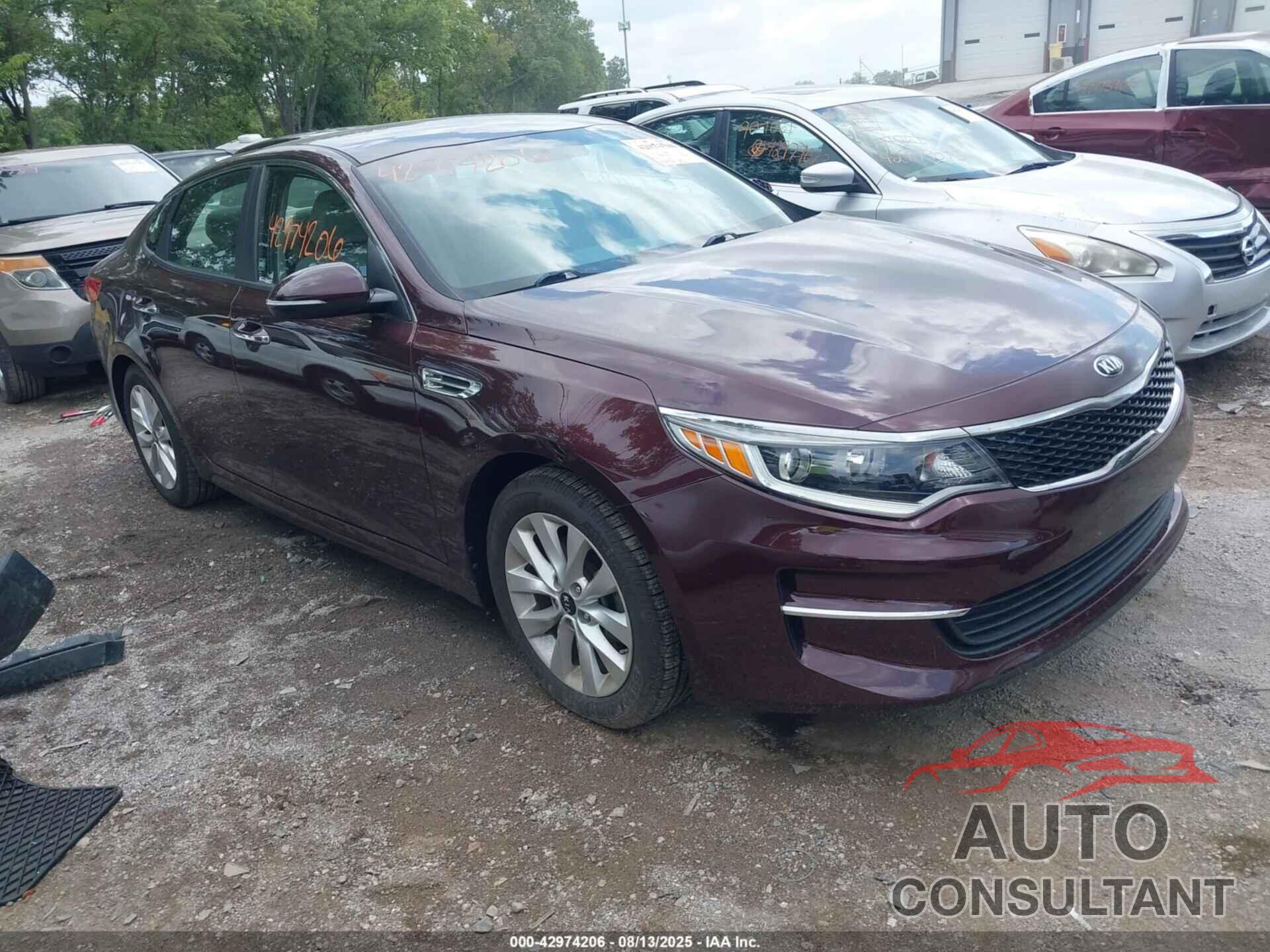 KIA OPTIMA 2018 - 5XXGT4L37JG266375