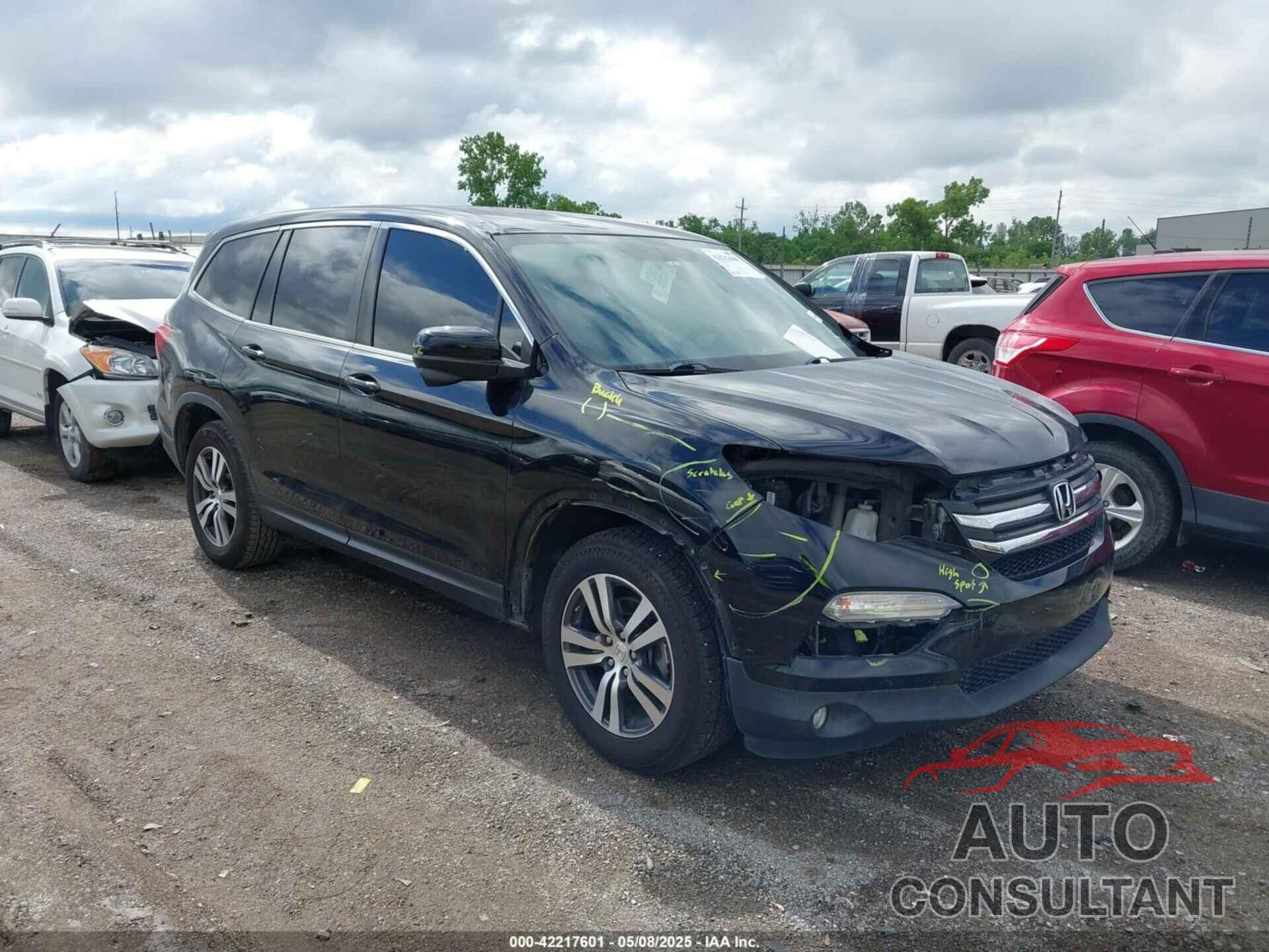 HONDA PILOT 2018 - 5FNYF5H53JB018980