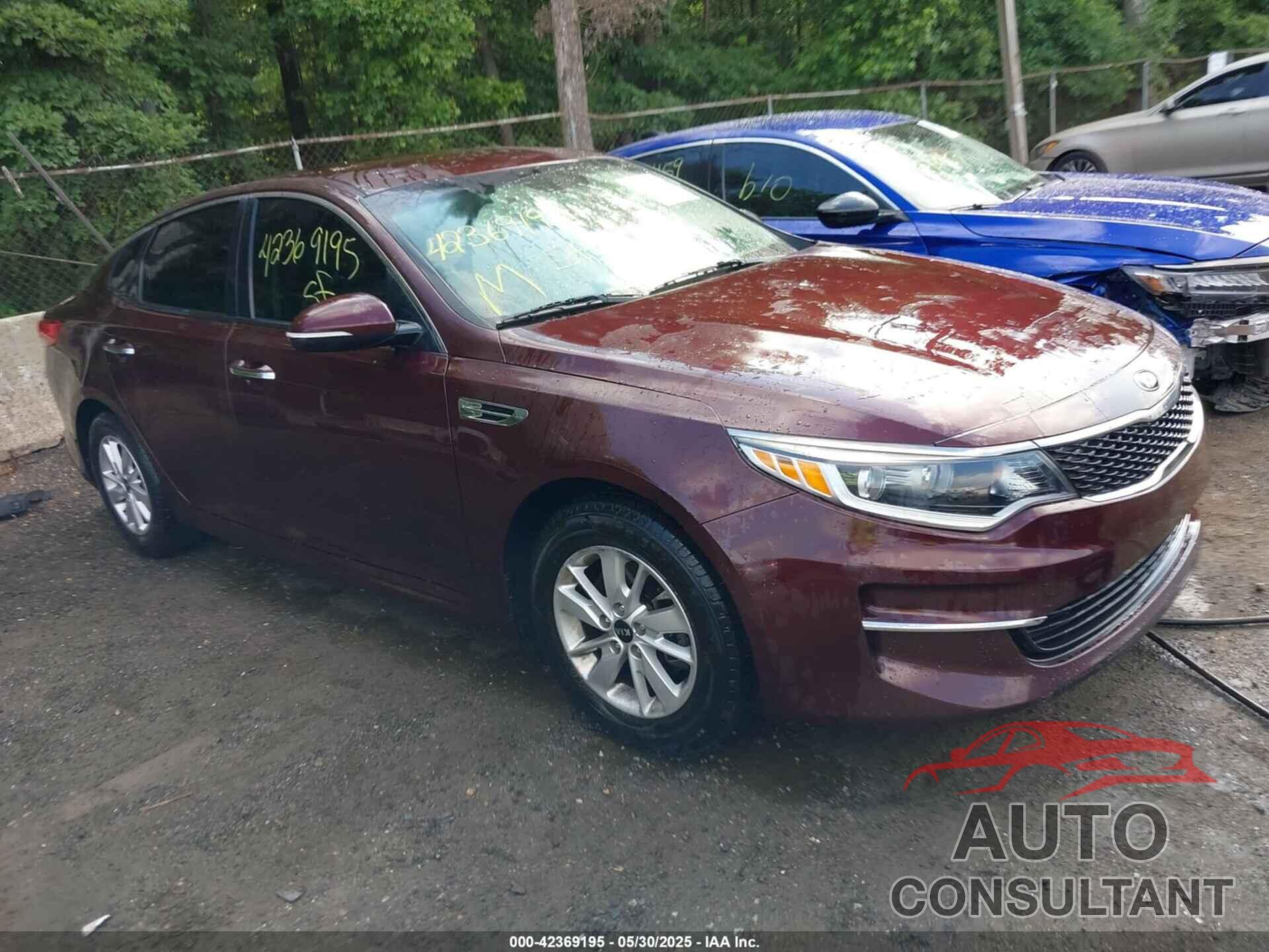 KIA OPTIMA 2018 - 5XXGT4L36JG195654