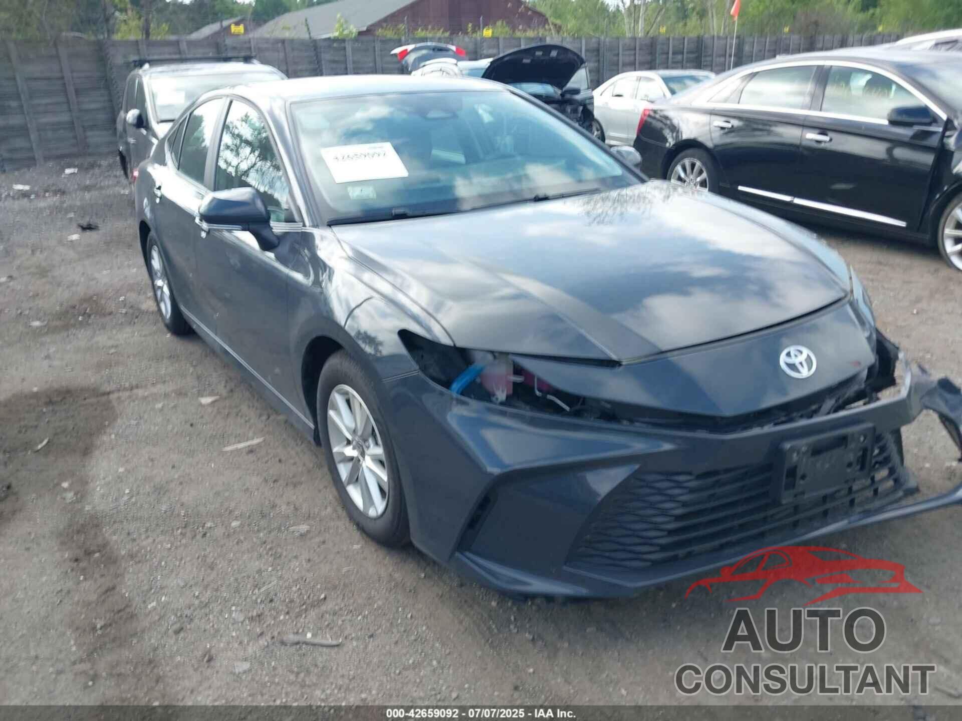 TOYOTA CAMRY 2025 - 4T1DAACK4SU027291