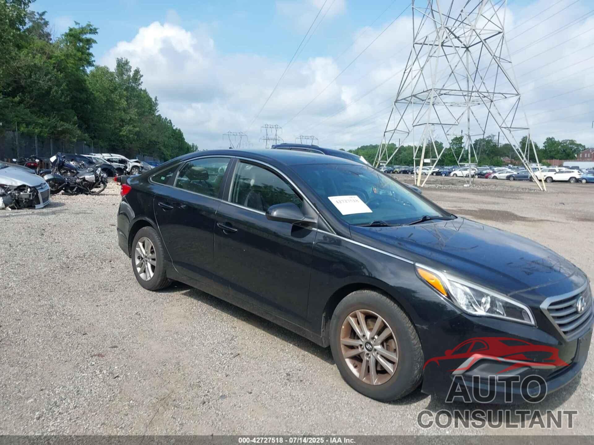 HYUNDAI SONATA 2017 - 5NPE24AF2HH490949