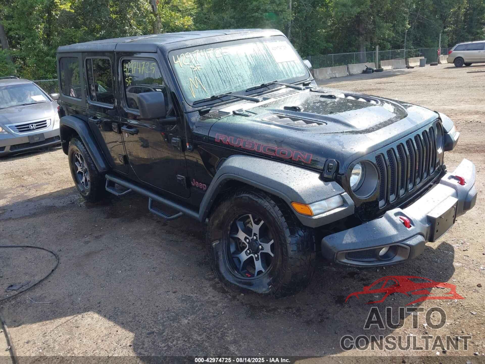 JEEP WRANGLER UNLIMITED 2018 - 1C4HJXFG9JW313690