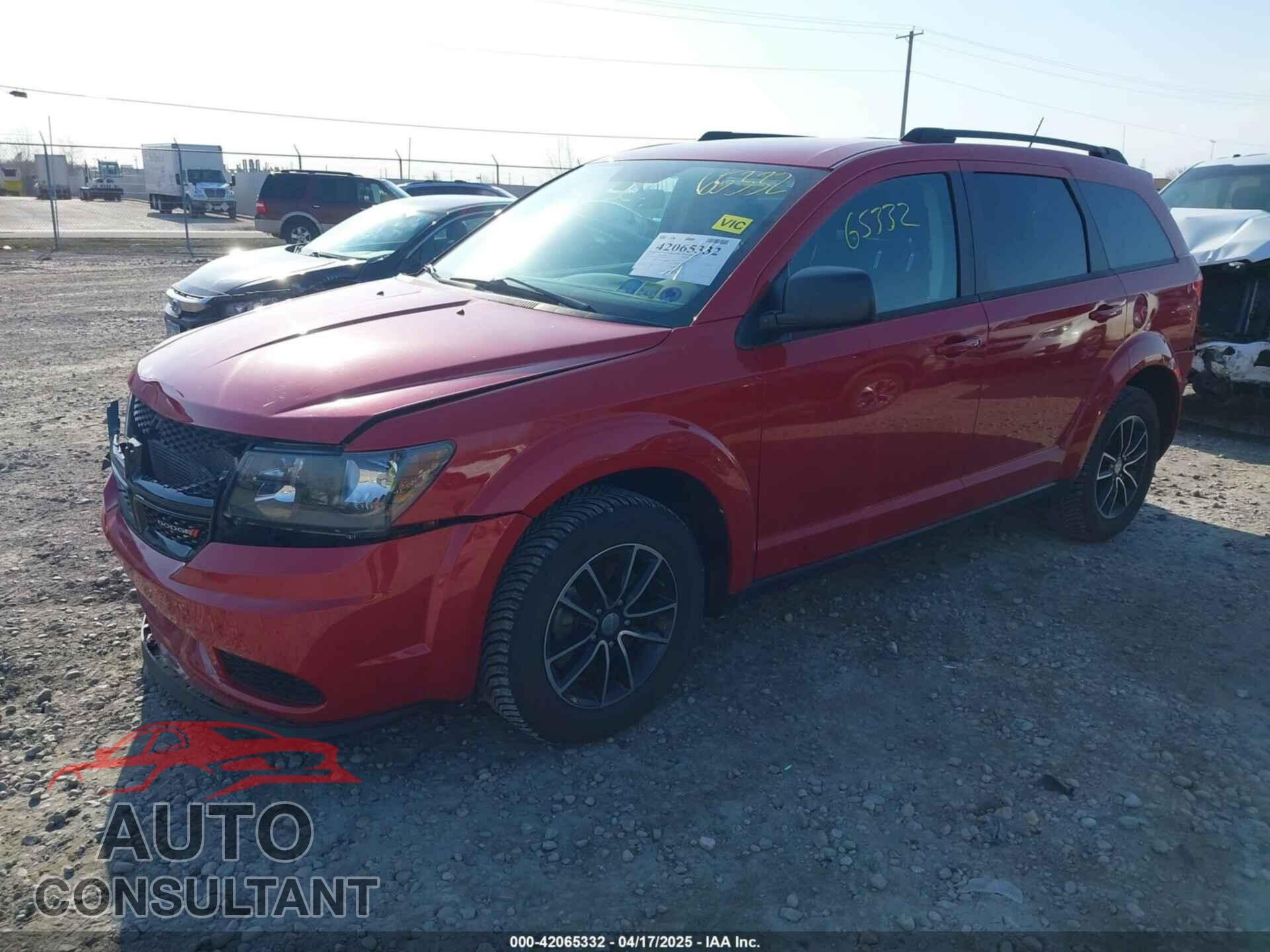 DODGE JOURNEY 2017 - 3C4PDCAB6HT708059