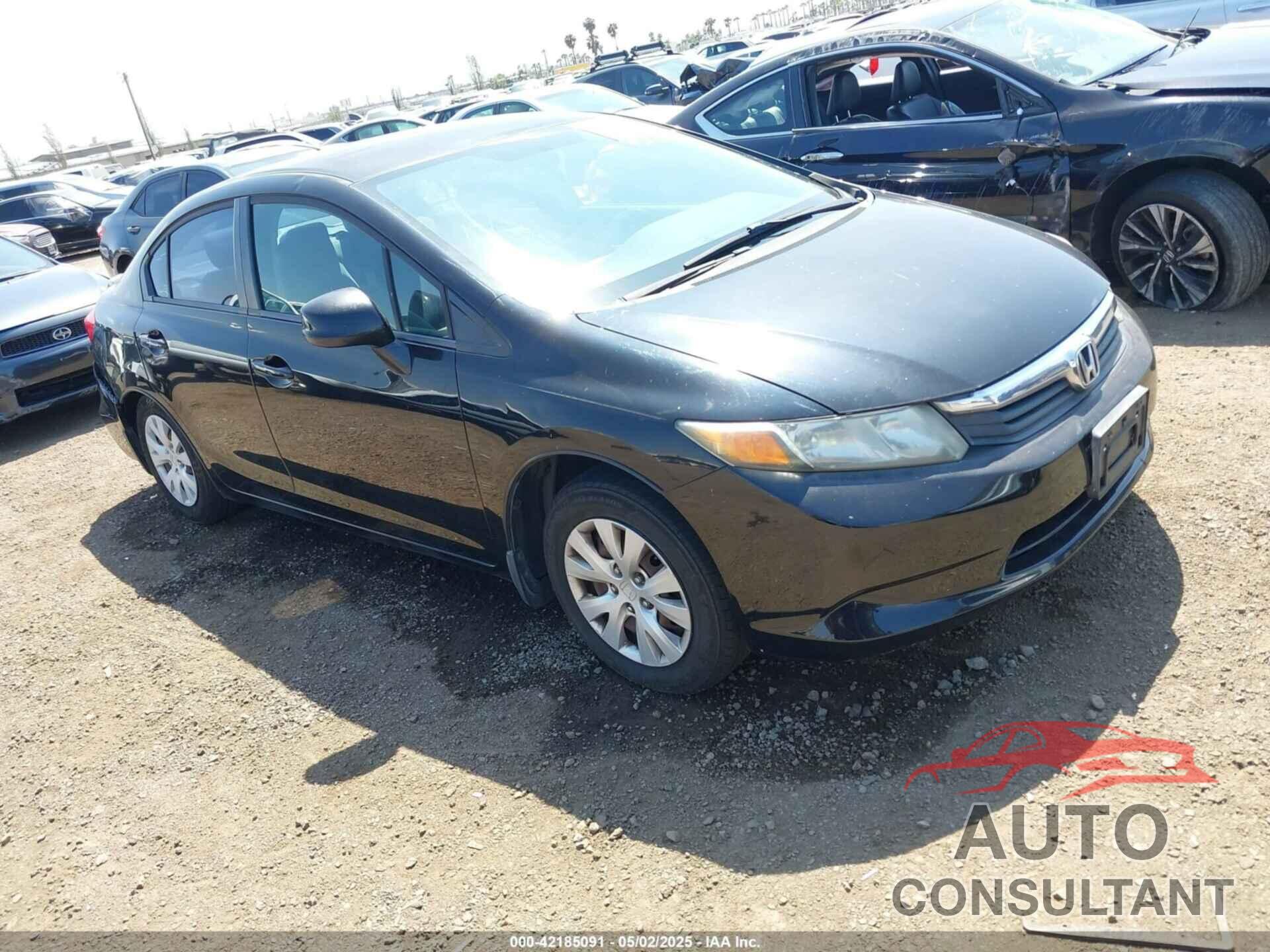 HONDA CIVIC 2012 - 19XFB2F55CE323250