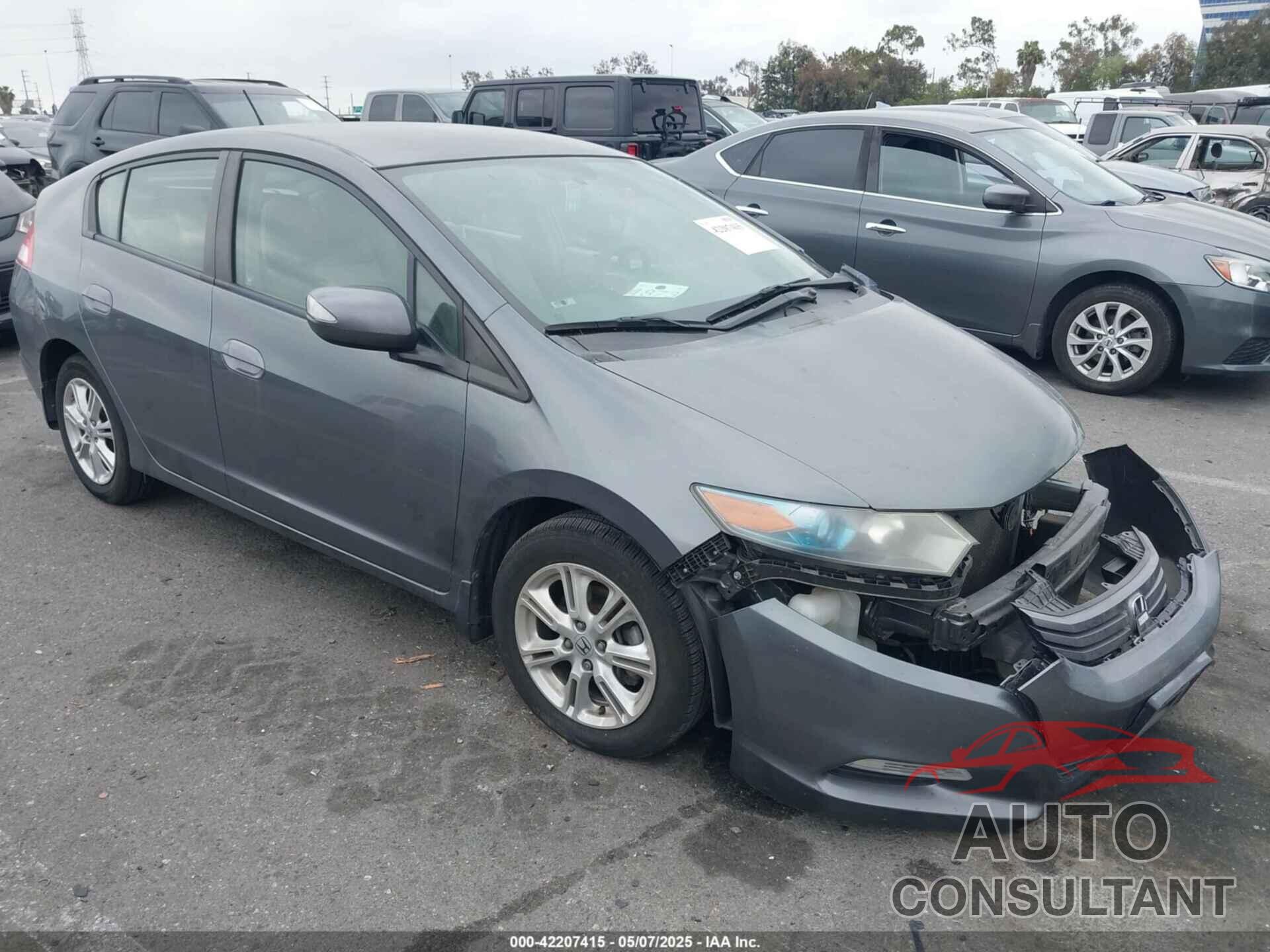 HONDA INSIGHT 2011 - JHMZE2H72BS001792