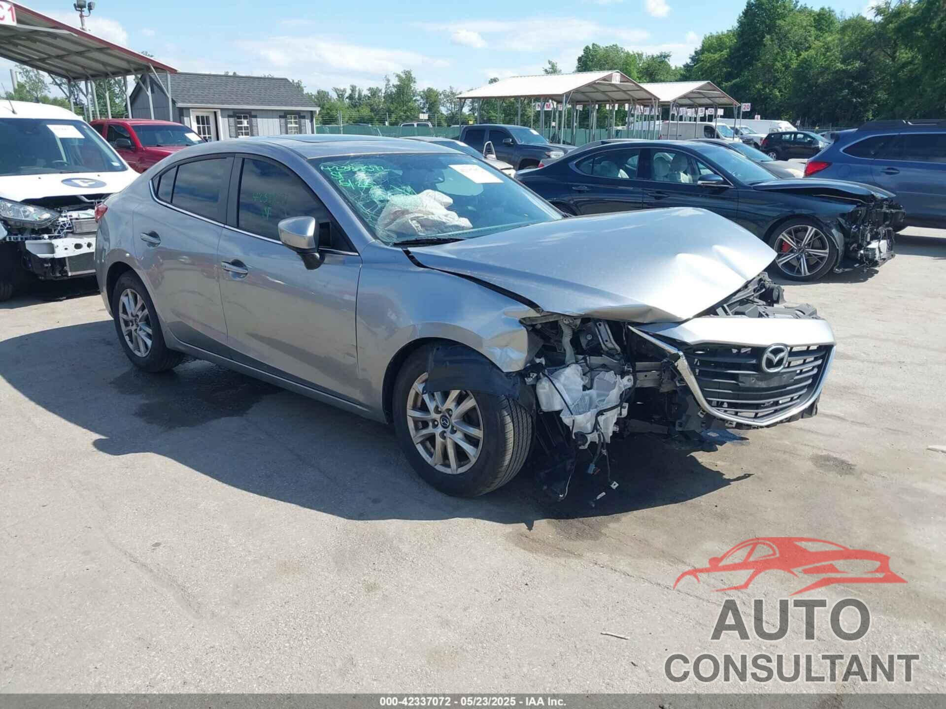 MAZDA MAZDA3 2016 - JM1BM1W7XG1290243
