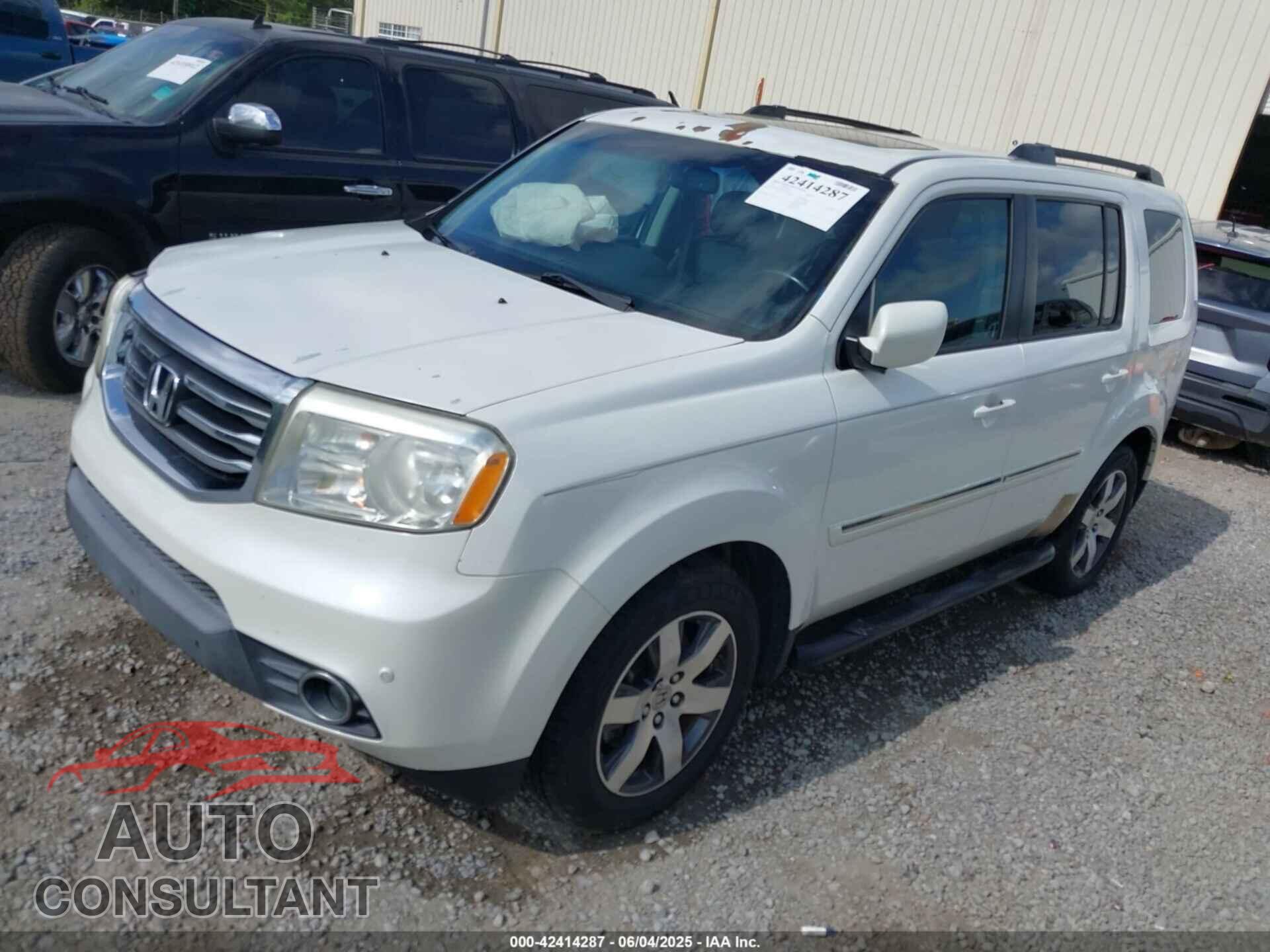 HONDA PILOT 2012 - 5FNYF3H97CB032603