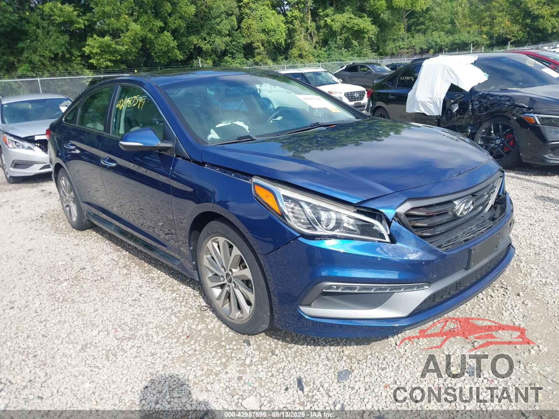 HYUNDAI SONATA 2017 - 5NPE34AF5HH591304