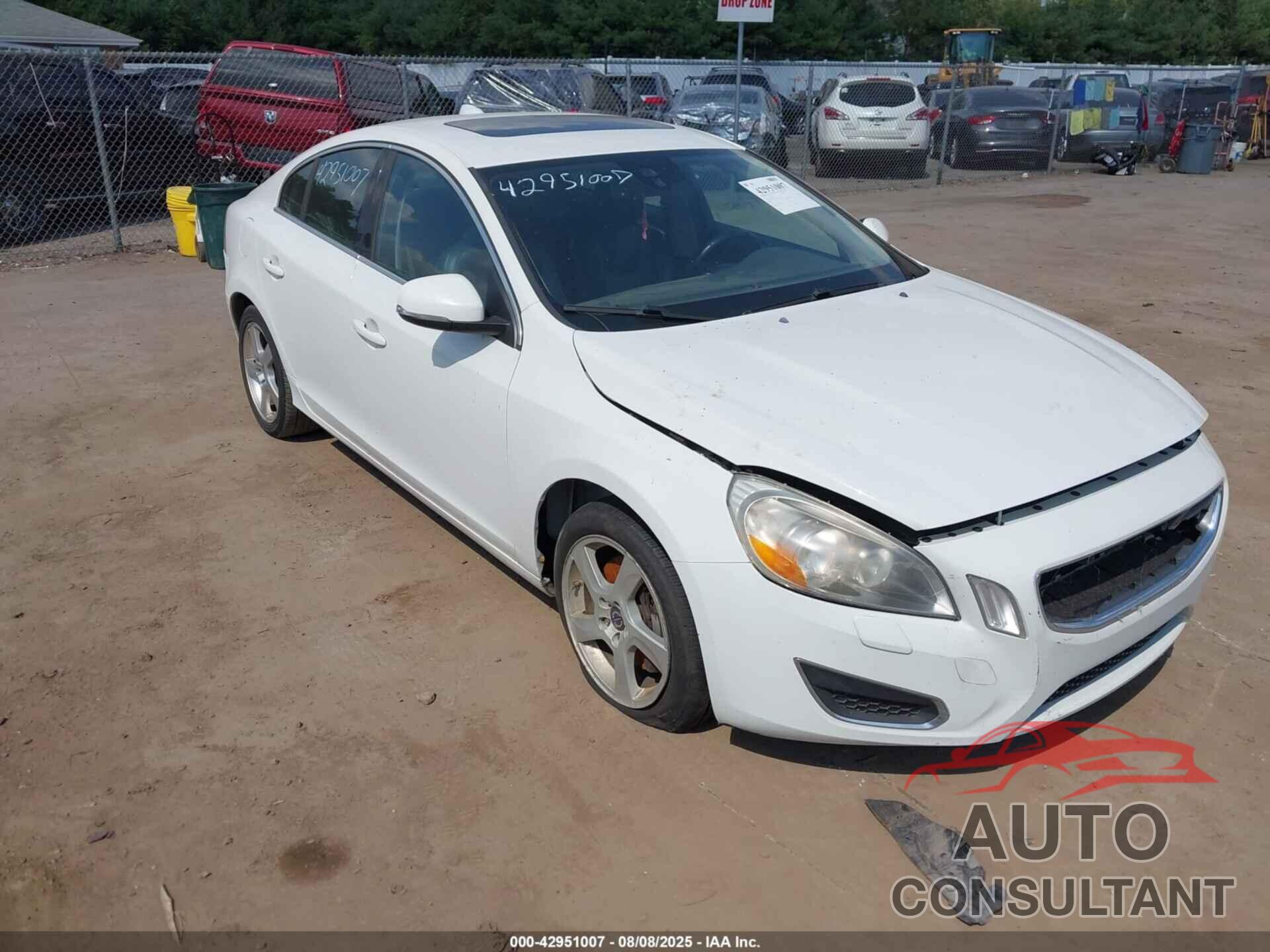 VOLVO S60 2013 - YV1612FS3D1213952