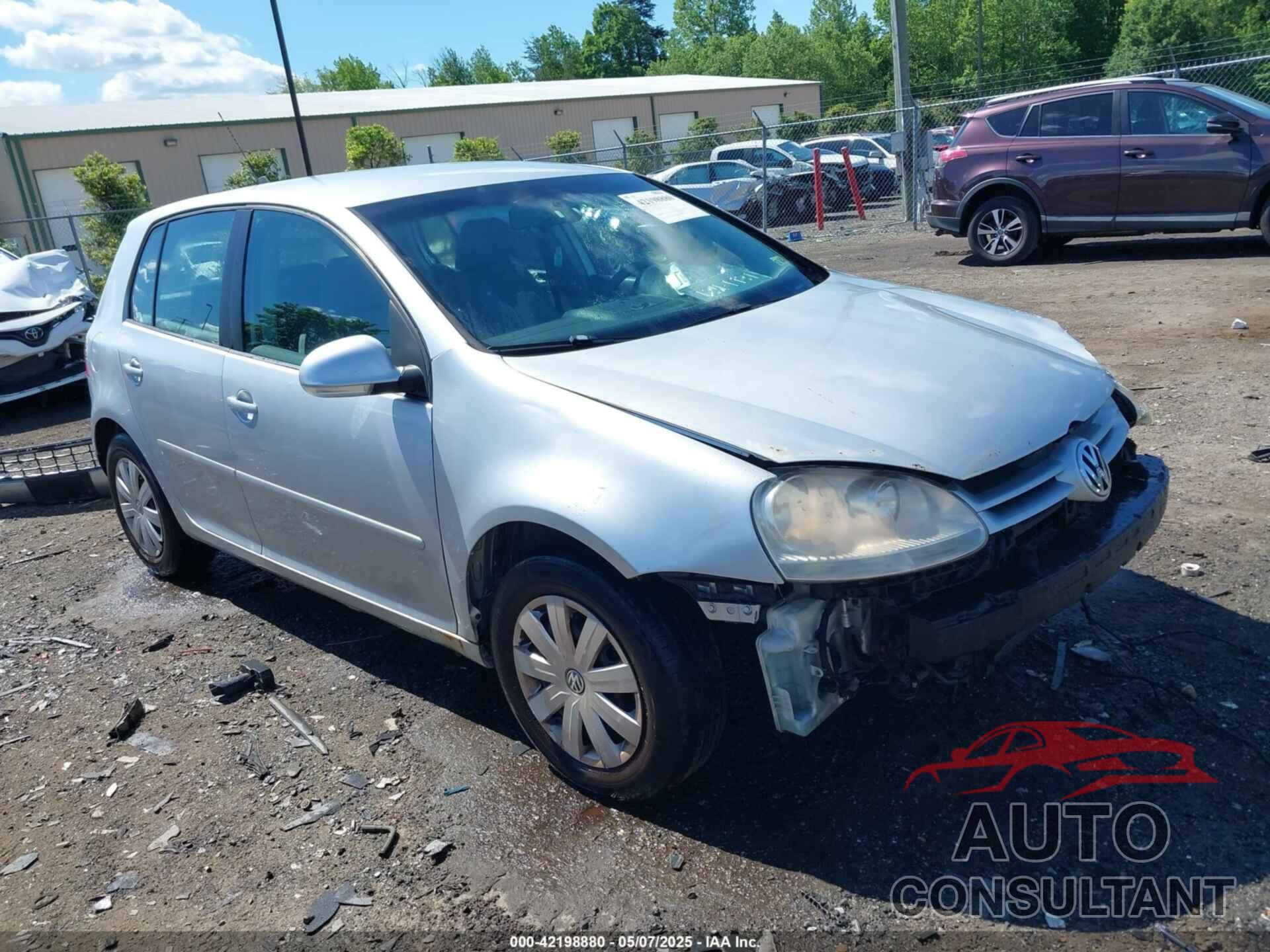VOLKSWAGEN RABBIT 2009 - WVWDA71K49W084907