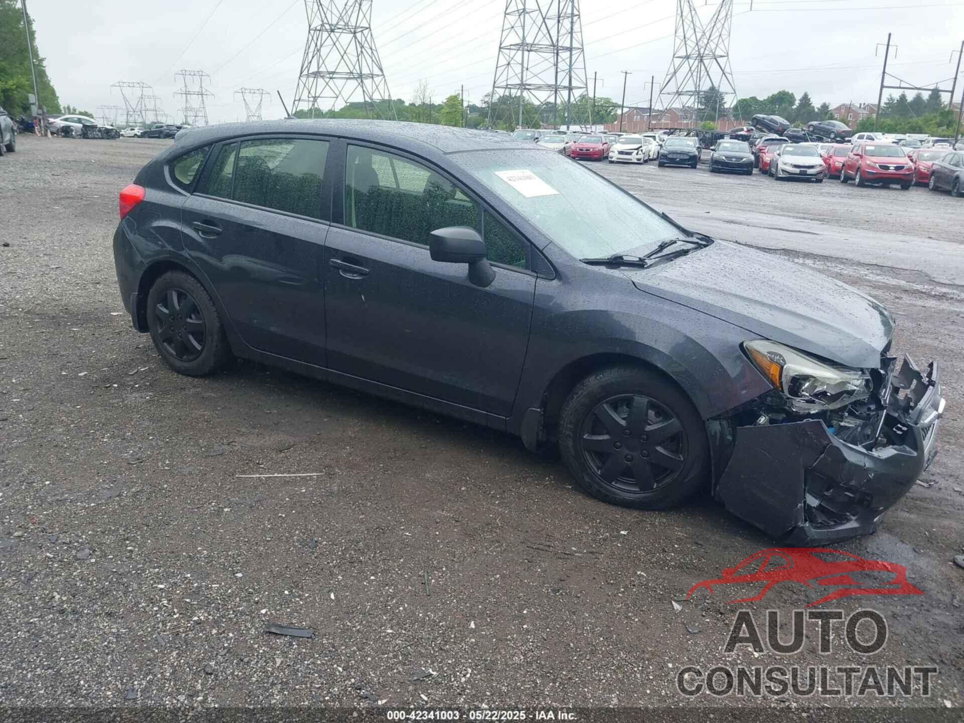 SUBARU IMPREZA 2016 - JF1GPAA62GH286003
