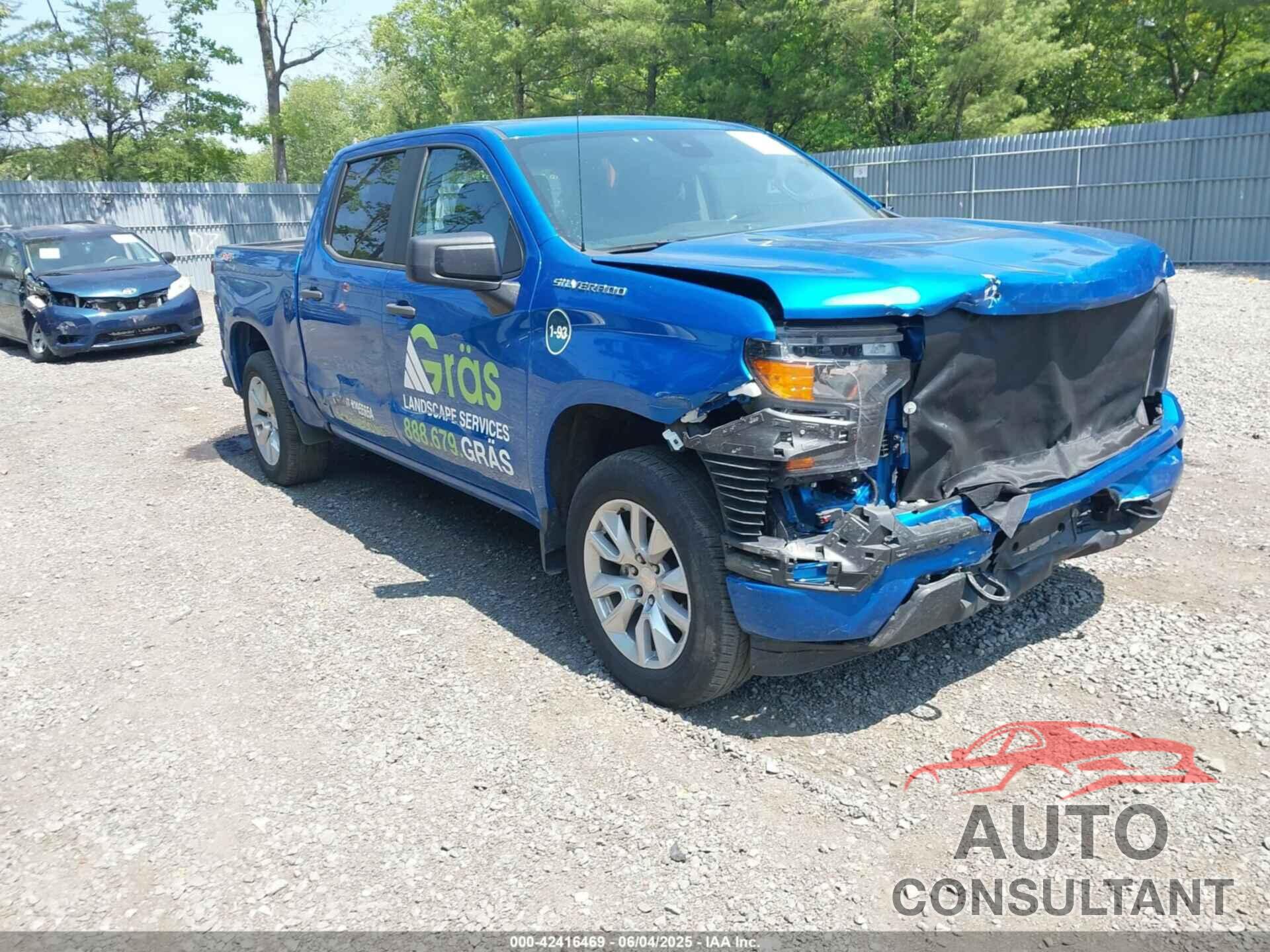 CHEVROLET SILVERADO 1500 2022 - 1GCPDBEK9NZ637965