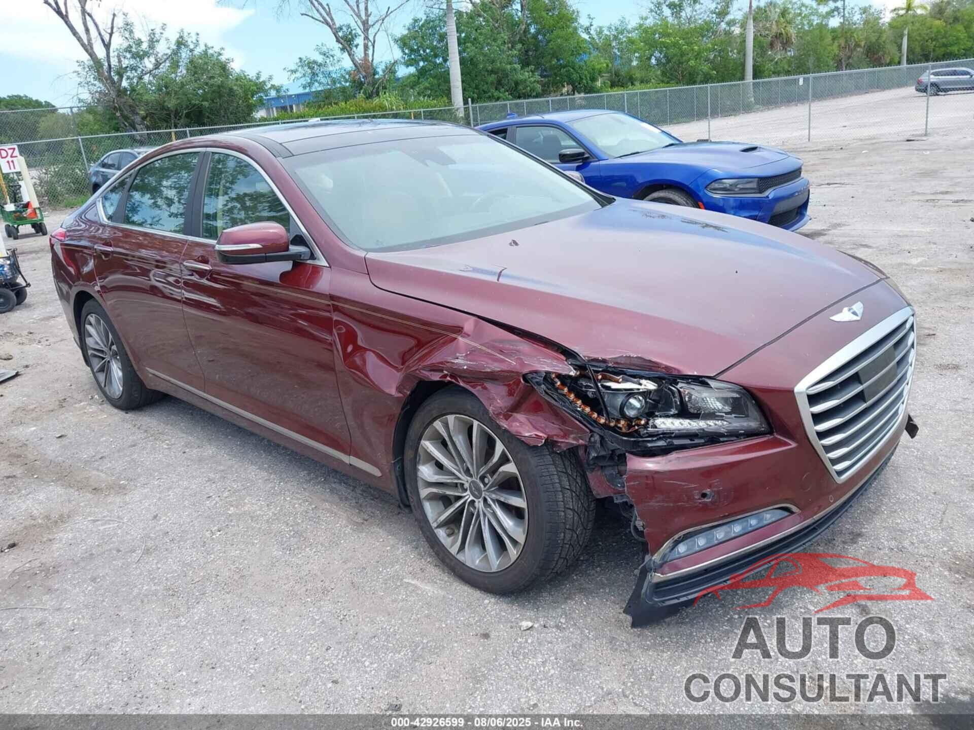 HYUNDAI GENESIS 2016 - KMHGN4JE0GU107047
