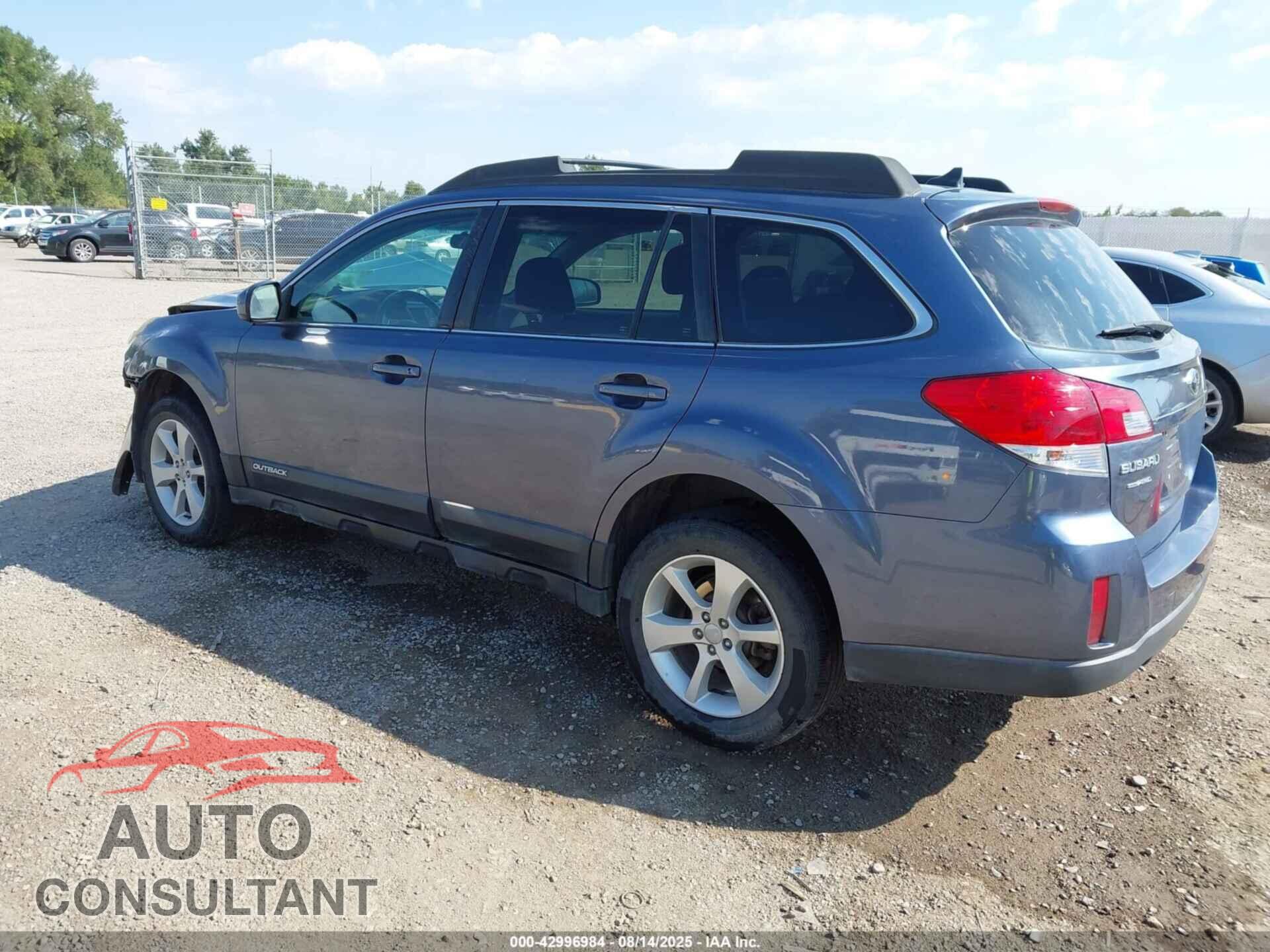 SUBARU OUTBACK 2014 - 4S4BRBCC4E3313022