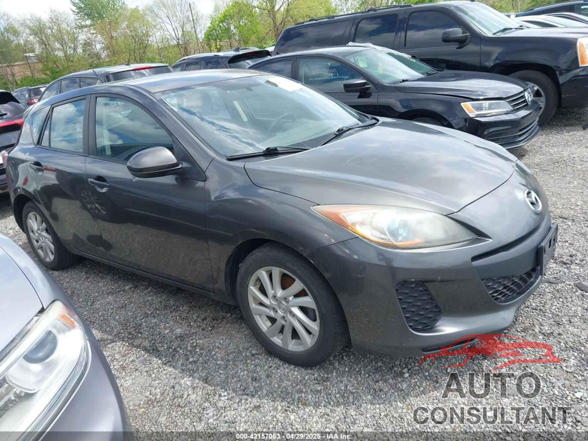 MAZDA MAZDA3 2012 - JM1BL1L84C1594534