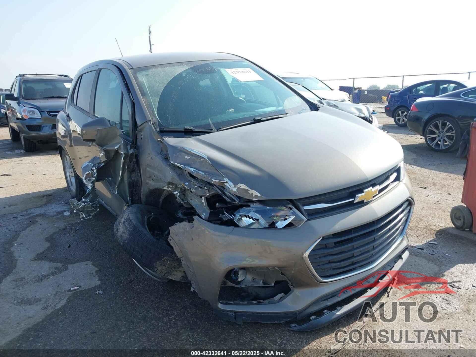 CHEVROLET TRAX 2020 - KL7CJKSB4LB334834