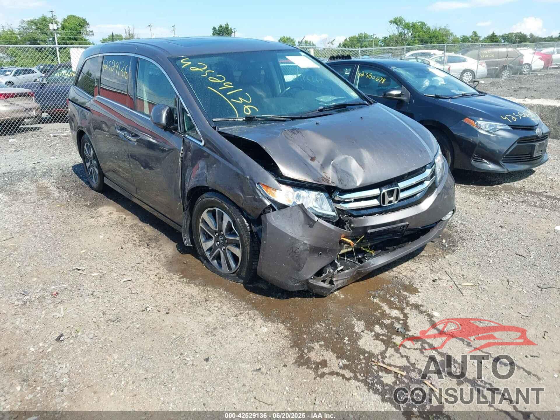HONDA ODYSSEY 2016 - 5FNRL5H92GB075521