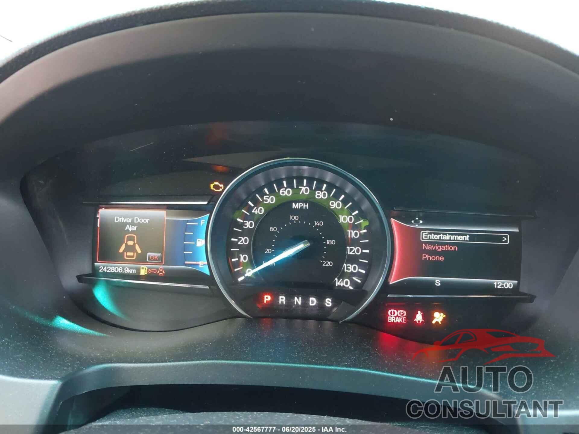 FORD EXPLORER 2016 - 1FM5K8D81GGA39689