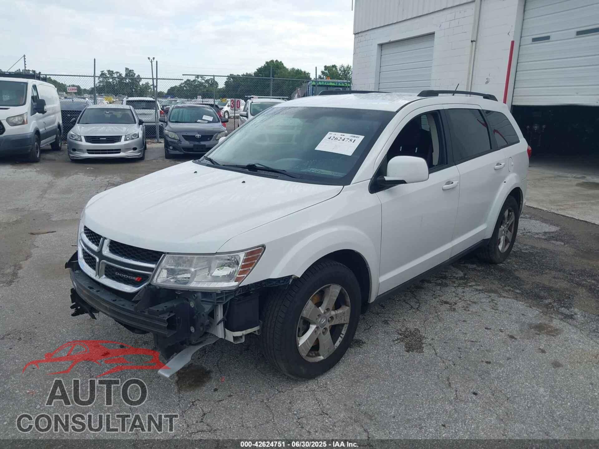 DODGE JOURNEY 2012 - 3C4PDCBG3CT331693