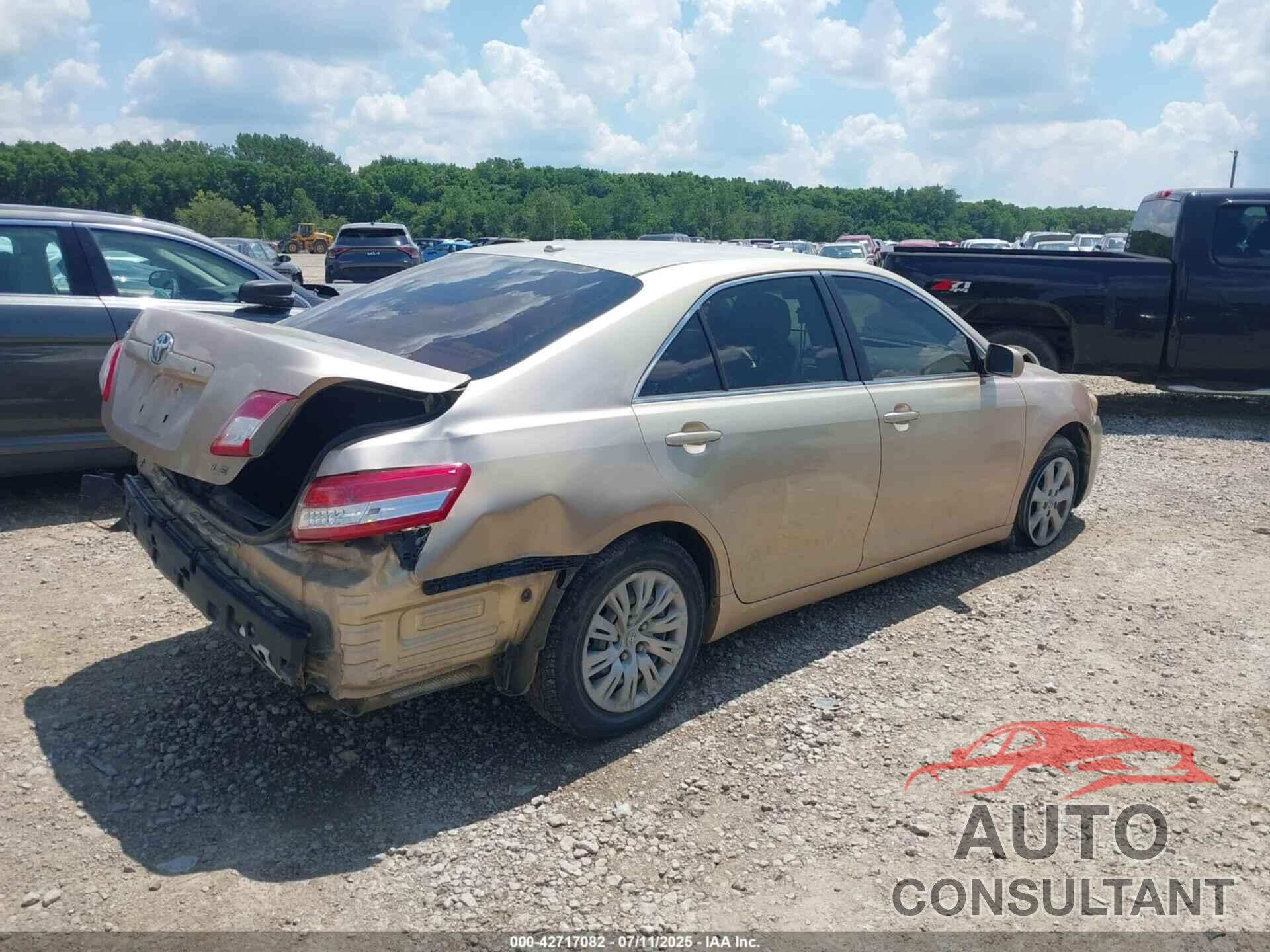 TOYOTA CAMRY 2010 - 4T4BF3EKXAR063170