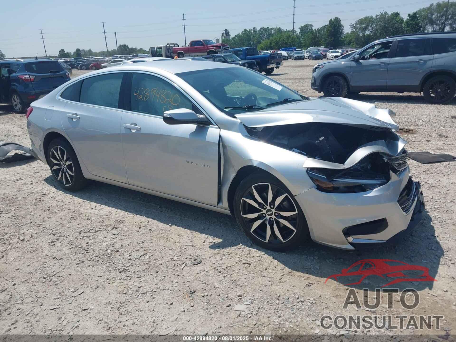 CHEVROLET MALIBU 2017 - 1G1ZE5ST1HF283247