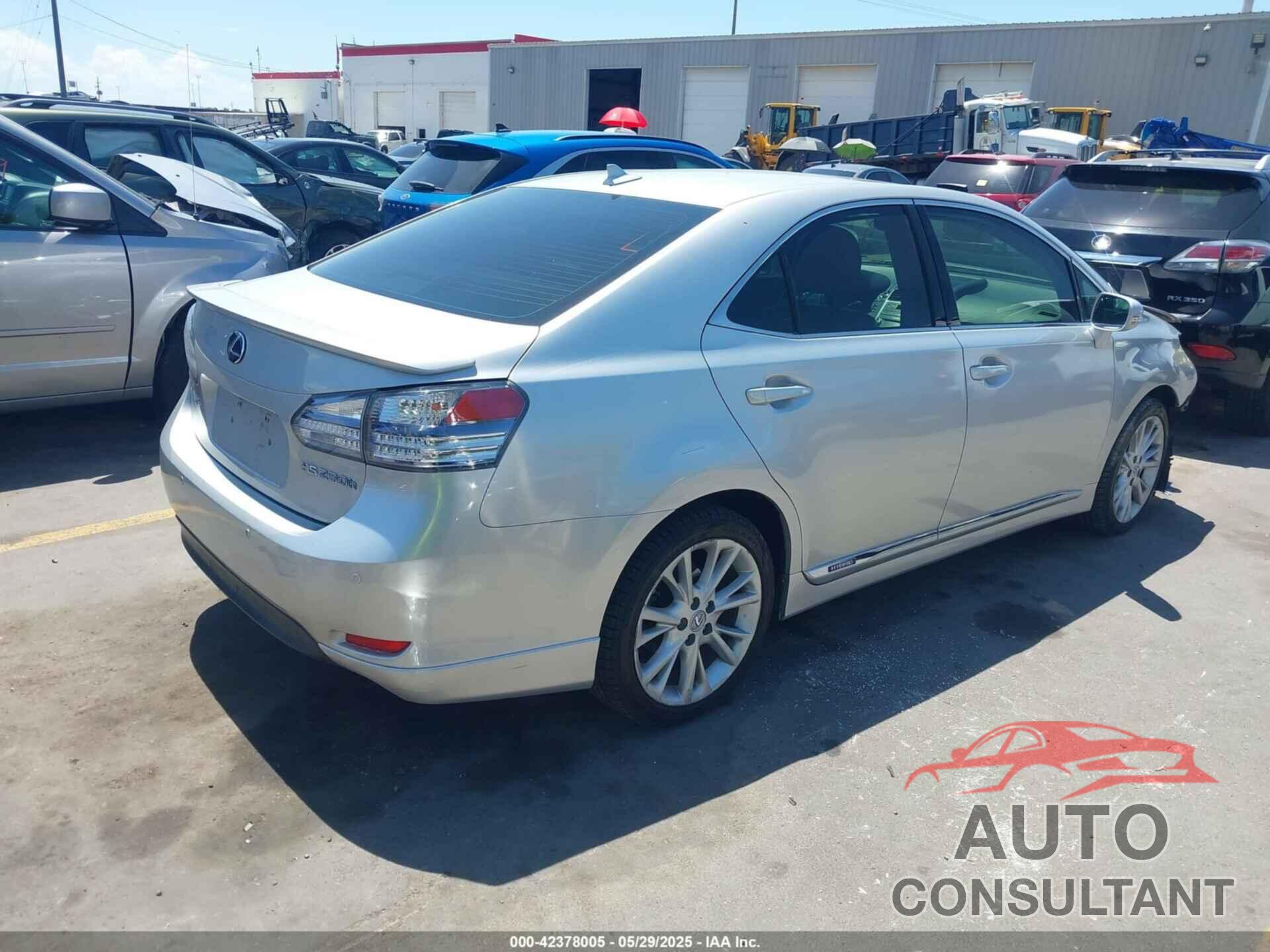 LEXUS HS 250H 2010 - JTHBB1BA2A2018244