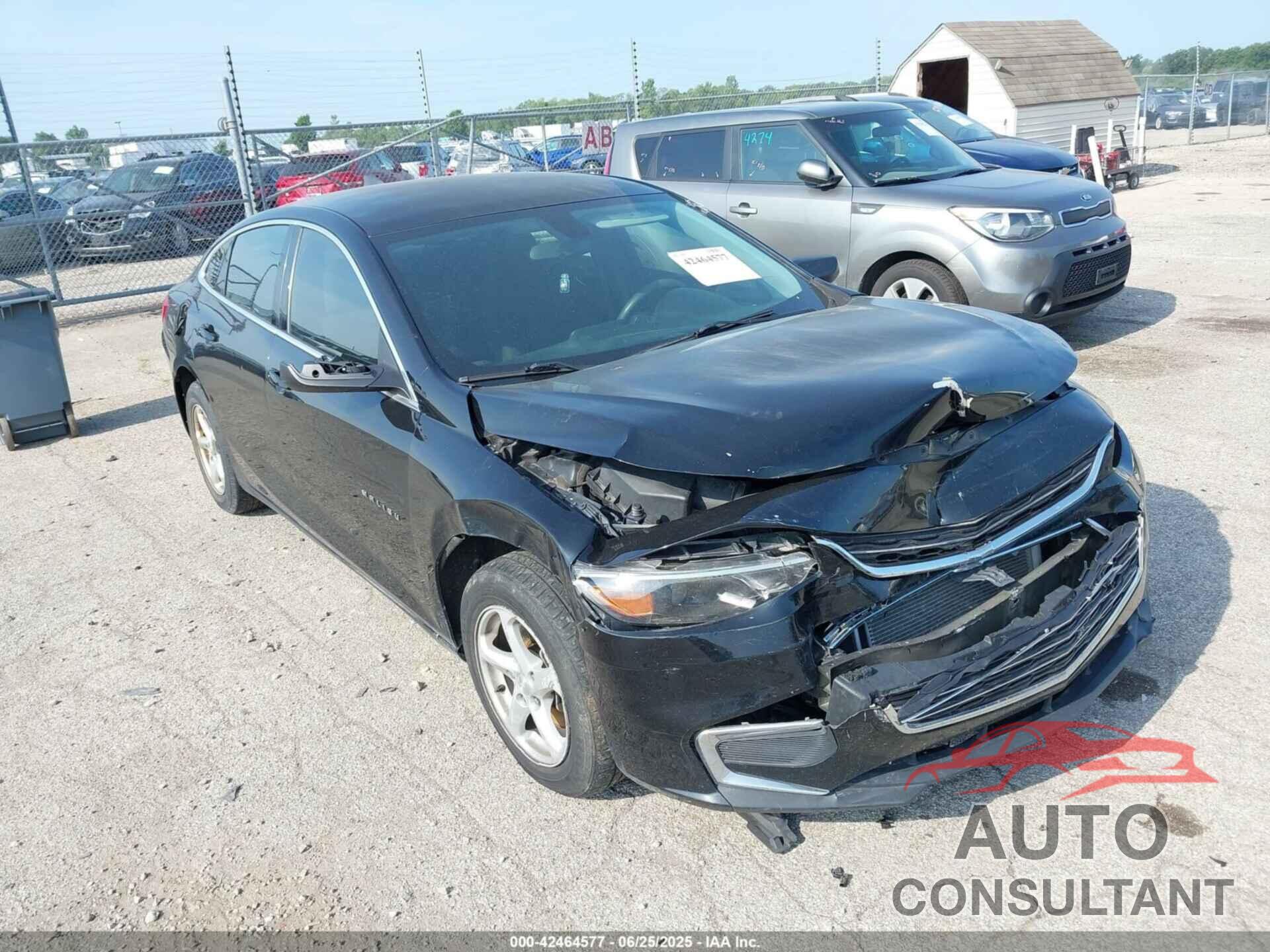 CHEVROLET MALIBU 2016 - 1G1ZB5ST2GF349313