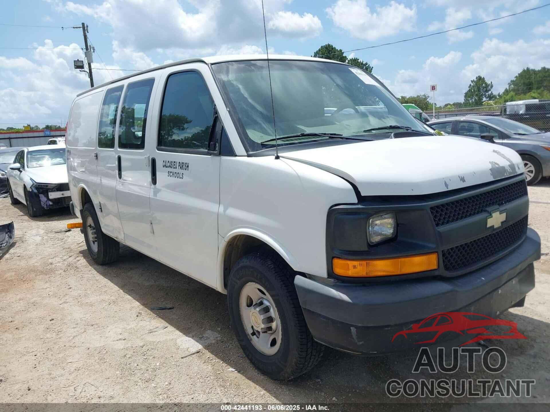 CHEVROLET EXPRESS 3500 2012 - 1GCZGTCA0C1143764