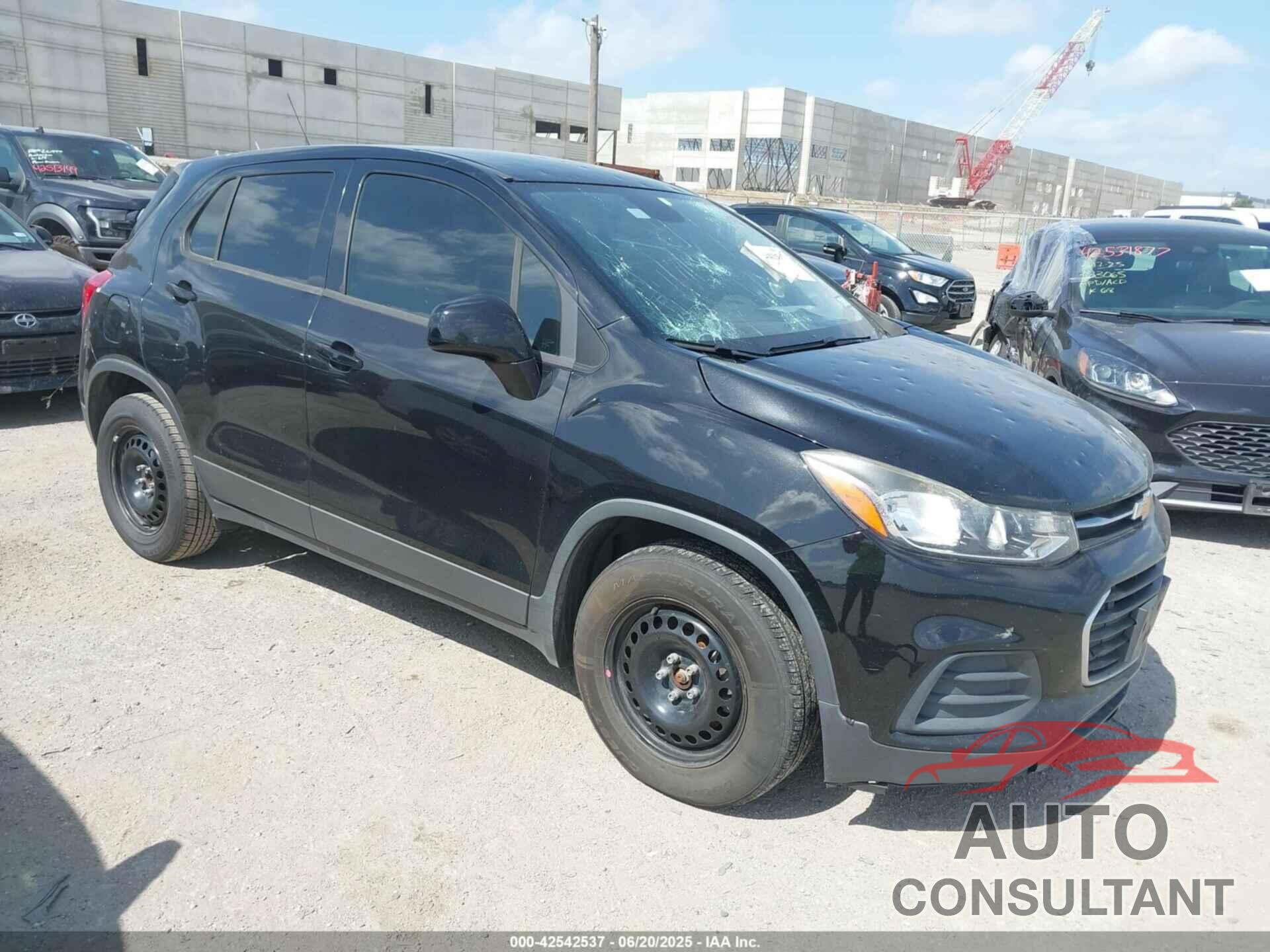 CHEVROLET TRAX 2017 - 3GNCJKSB0HL279573