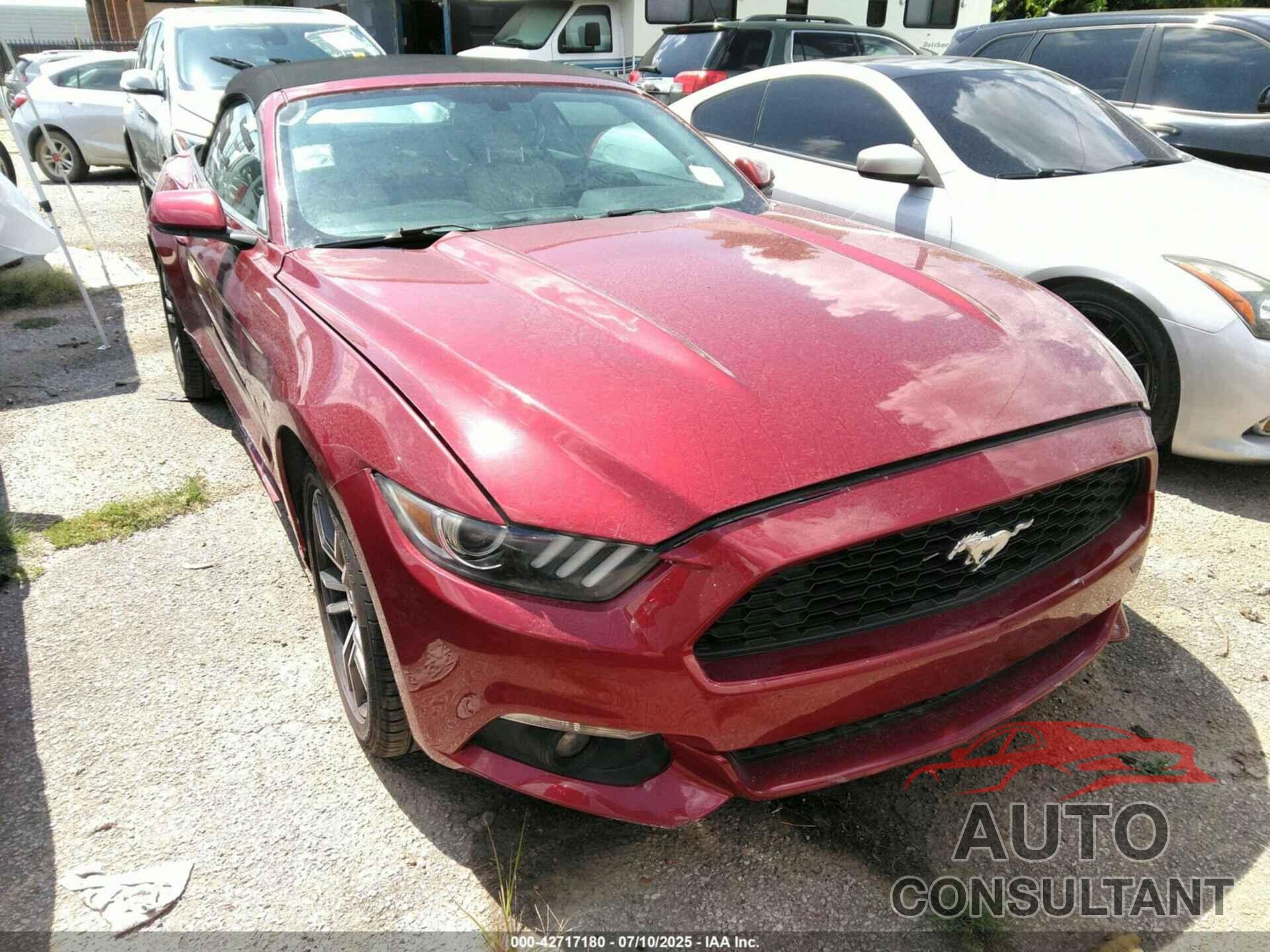 FORD MUSTANG 2017 - 1FATP8UH8H5254373