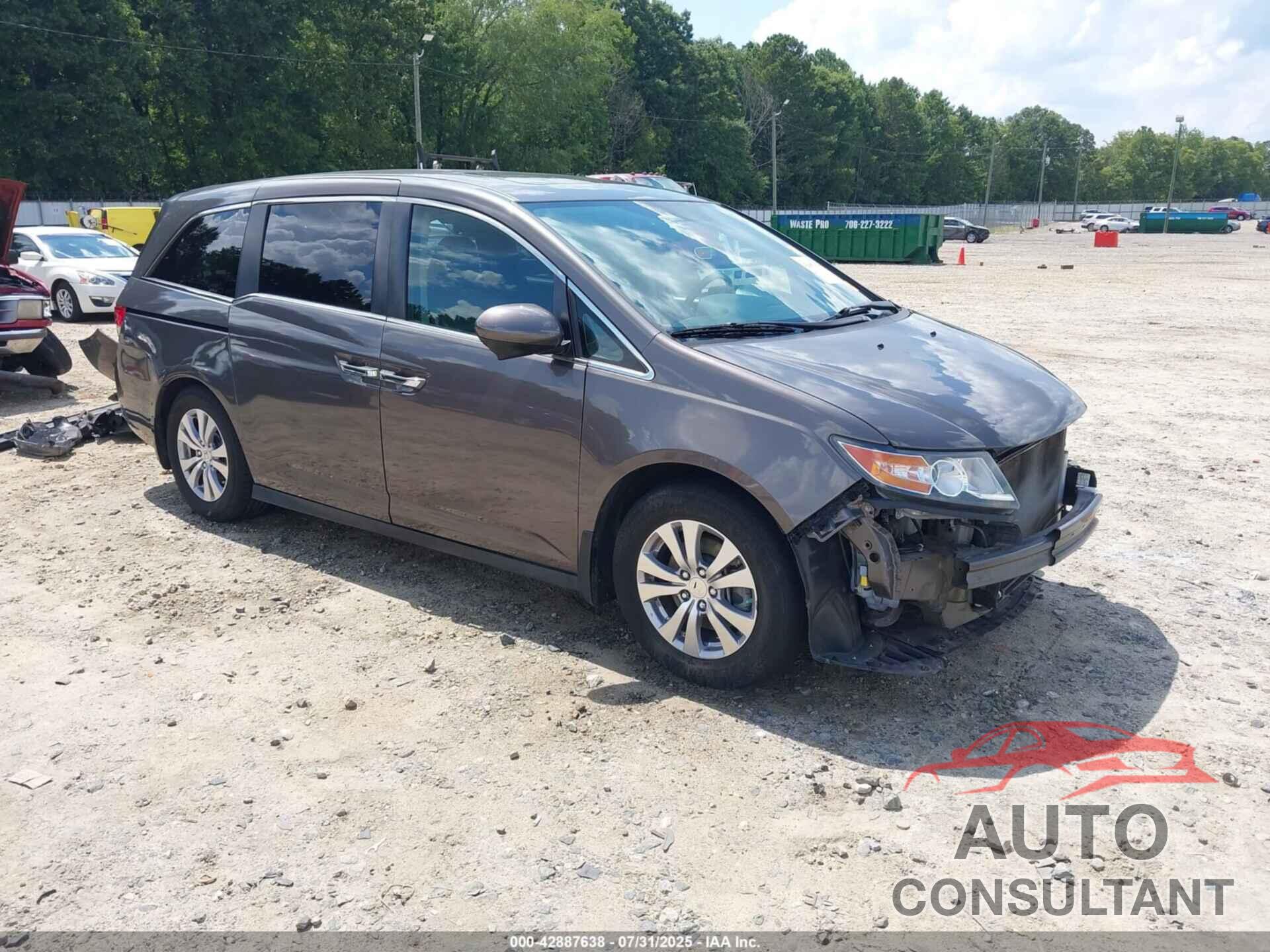 HONDA ODYSSEY 2017 - 5FNRL5H63HB011463