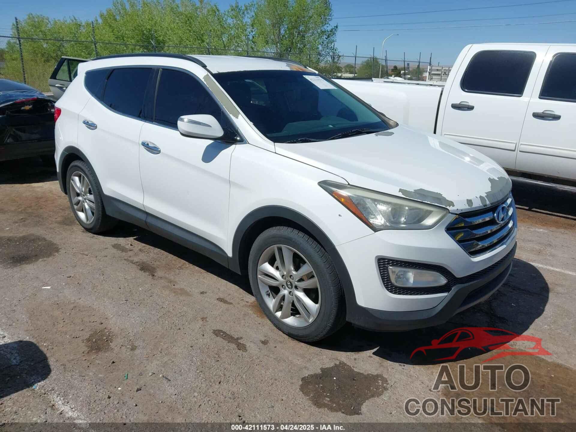 HYUNDAI SANTA FE SPORT 2014 - 5XYZU3LA3EG187320