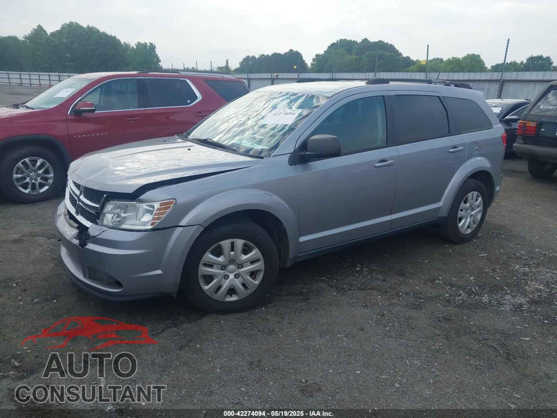 DODGE JOURNEY 2017 - 3C4PDCAB5HT559692