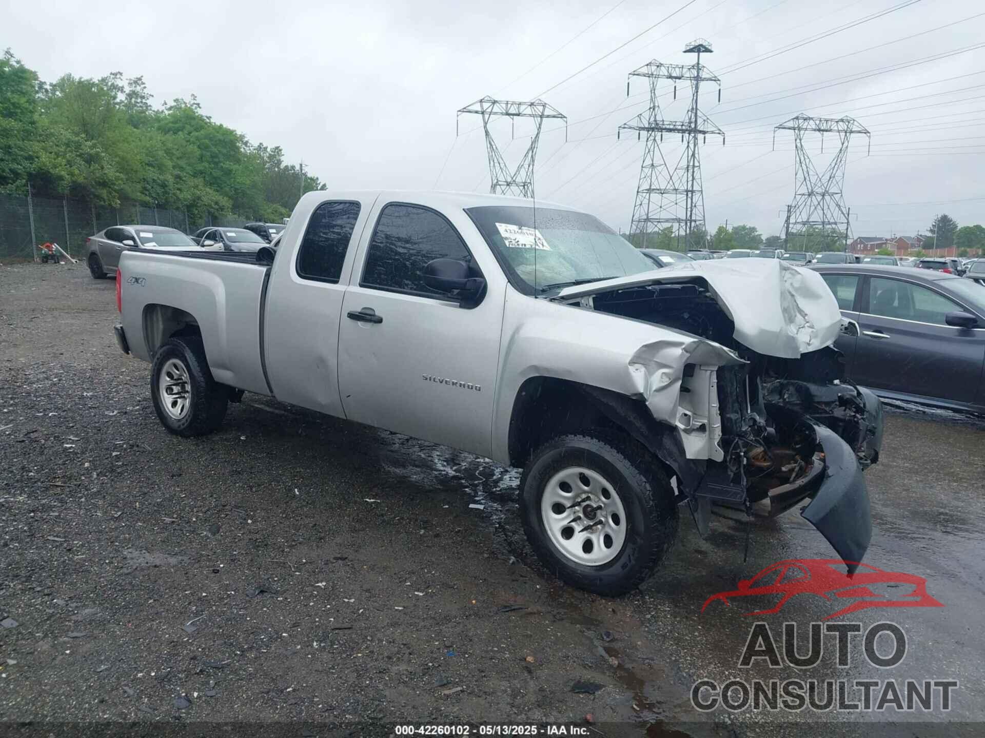 CHEVROLET SILVERADO 1500 2011 - 1GCRKPEA9BZ276350