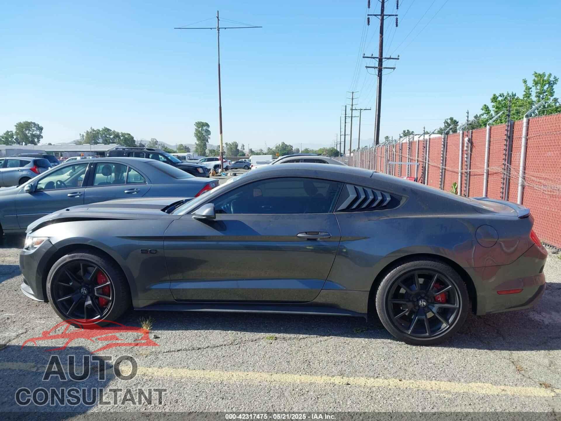 FORD MUSTANG 2017 - 1FA6P8CF2H5294848