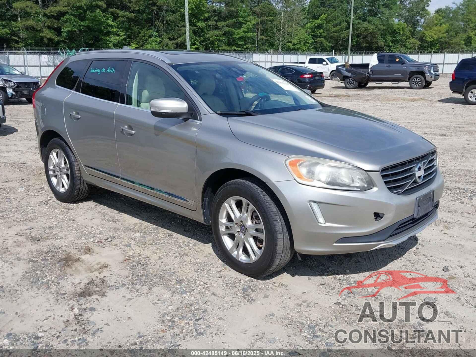 VOLVO XC60 2015 - YV440MDC5F2592471