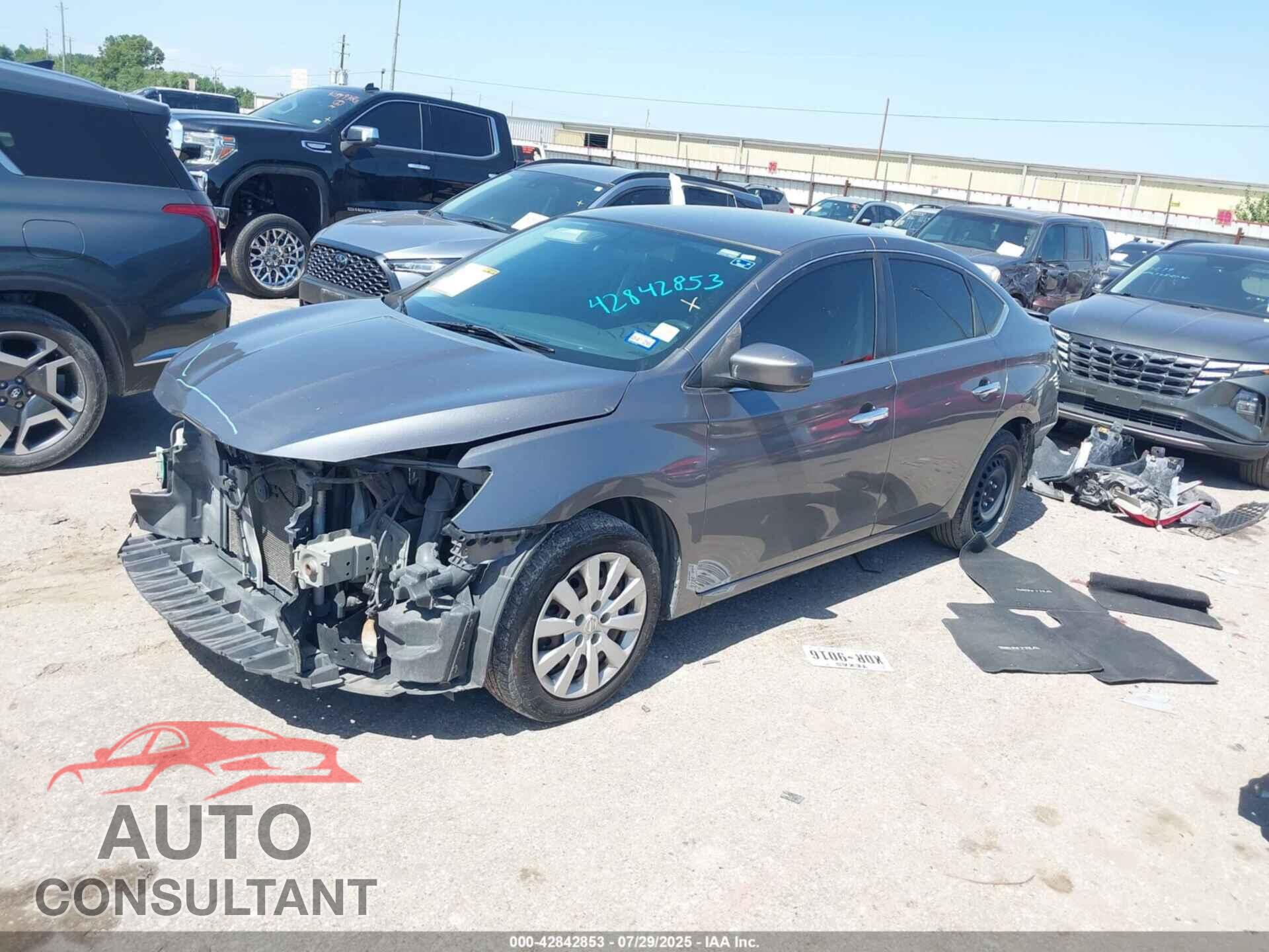 NISSAN SENTRA 2017 - 3N1AB7AP2HY242537