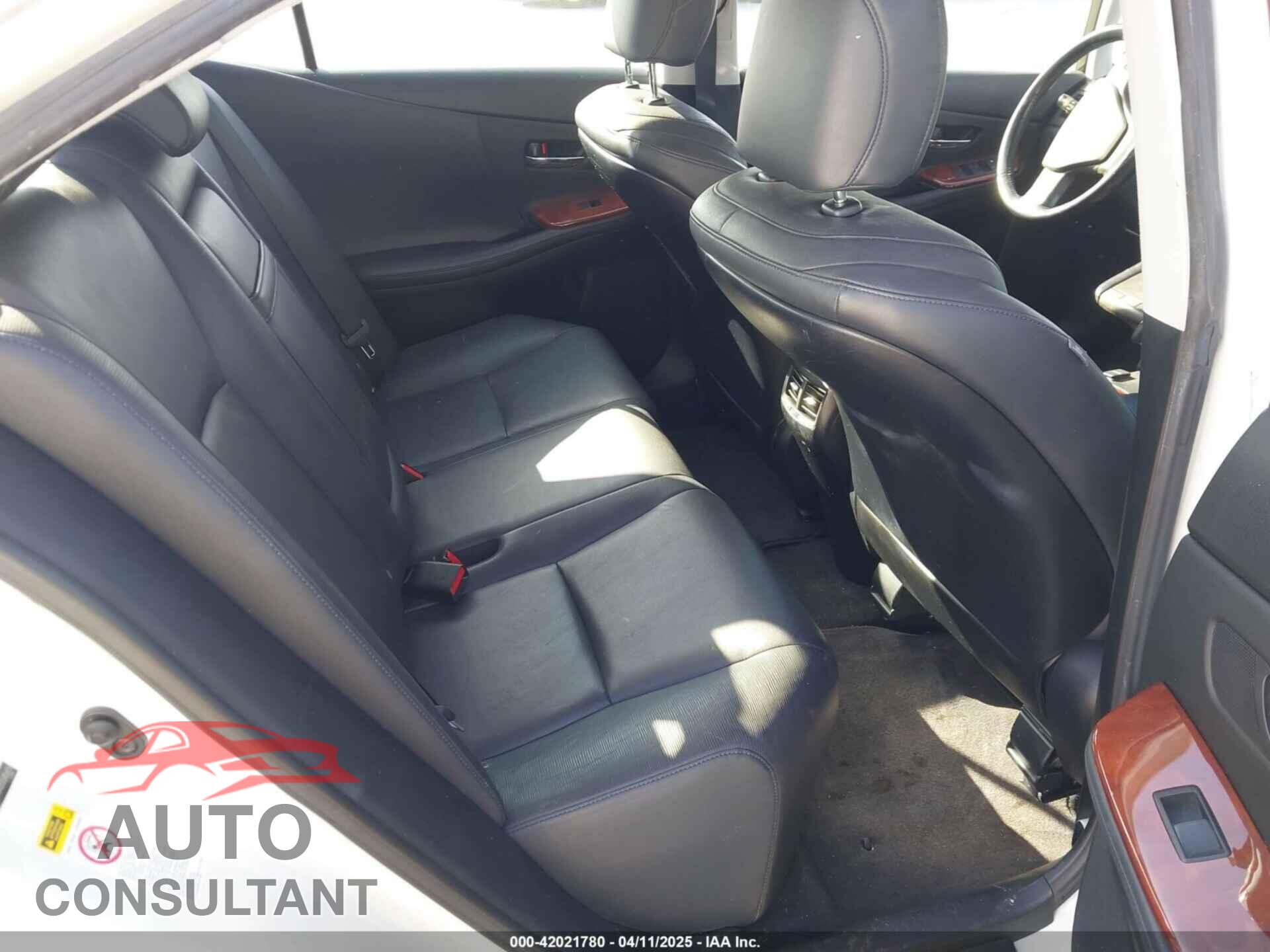 LEXUS HS 250H 2011 - JTHBB1BA2B2045655