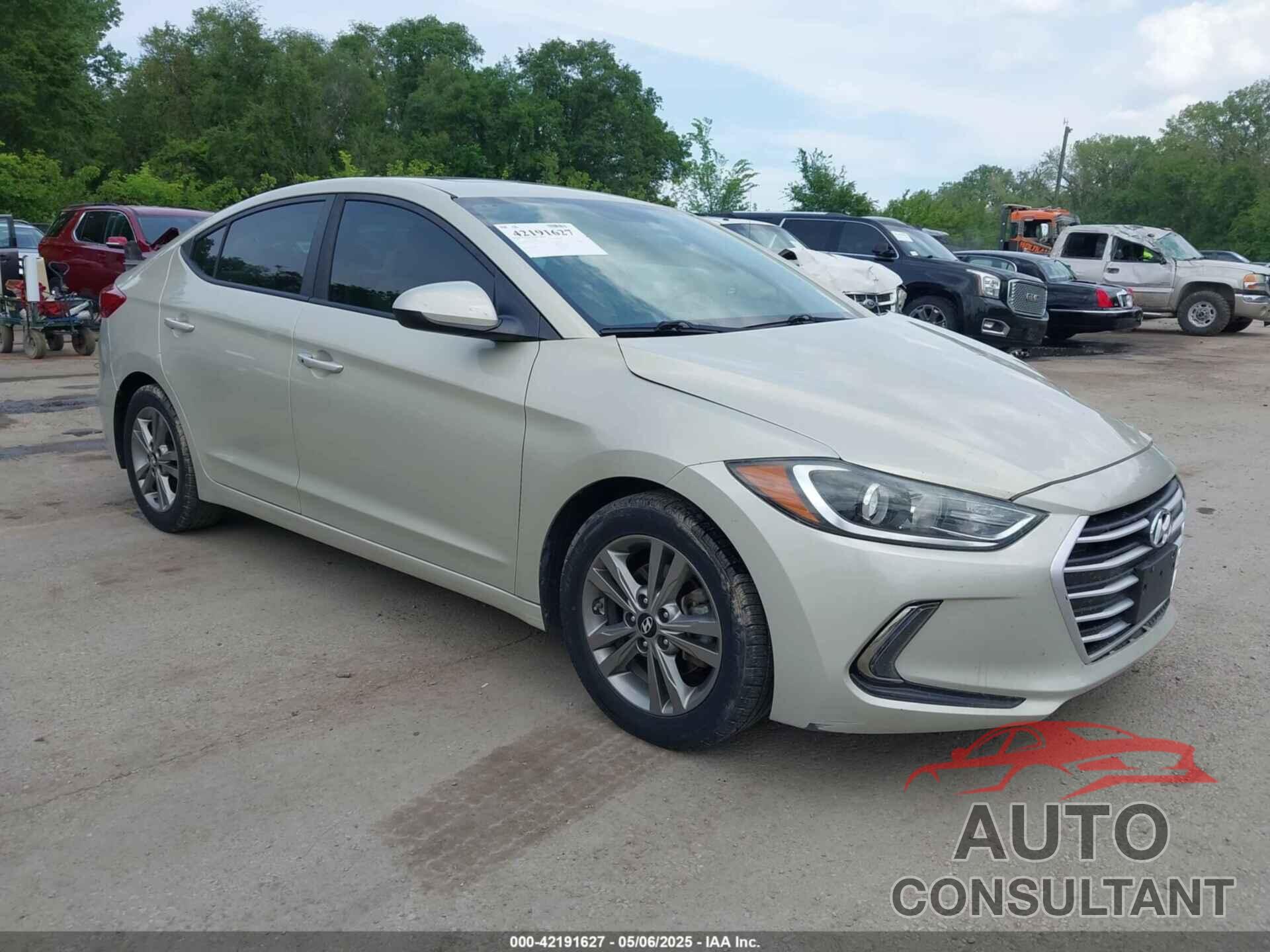 HYUNDAI ELANTRA 2017 - 5NPD84LFXHH159589