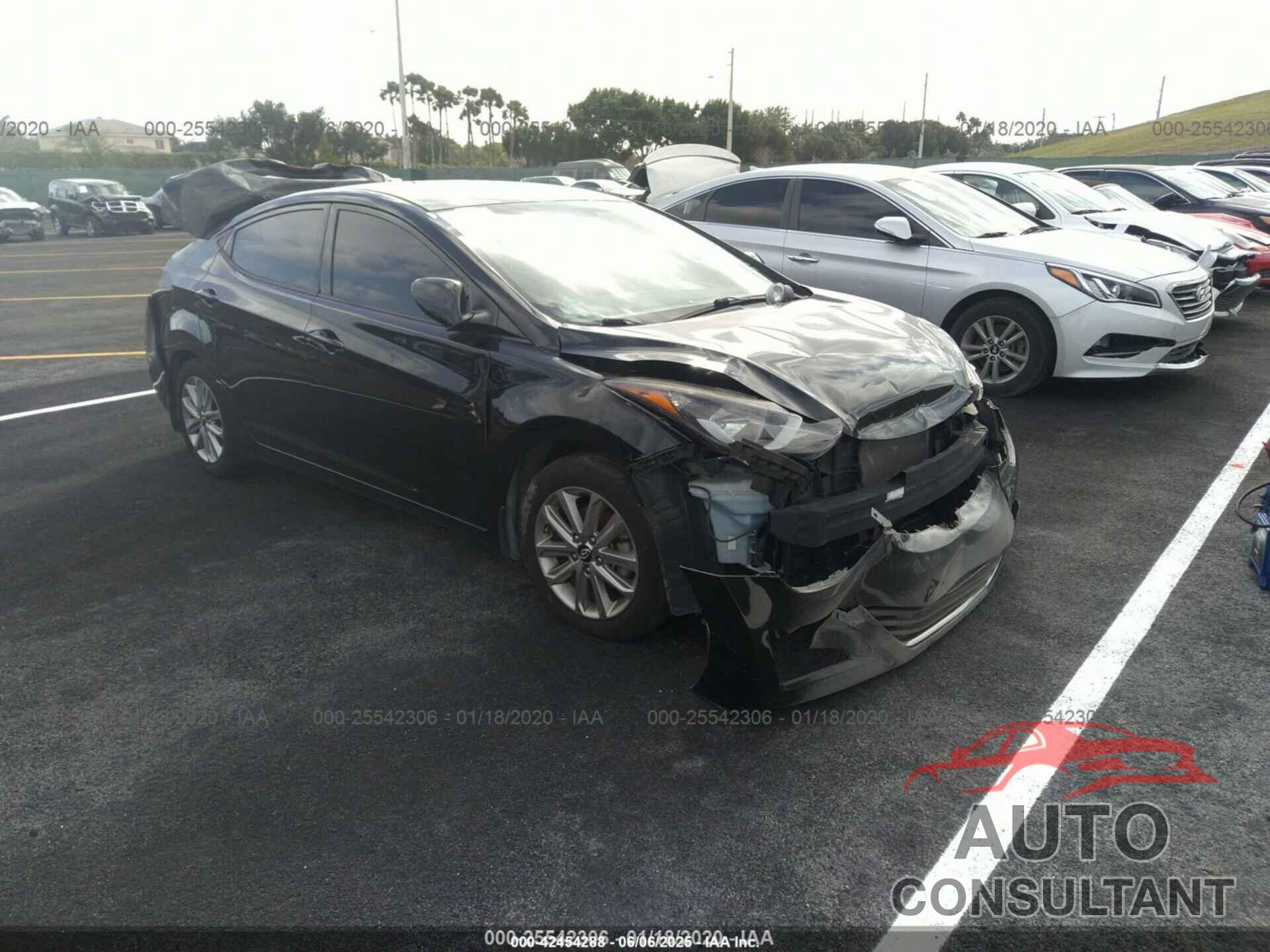 HYUNDAI ELANTRA 2015 - 5NPDH4AE4FH622625