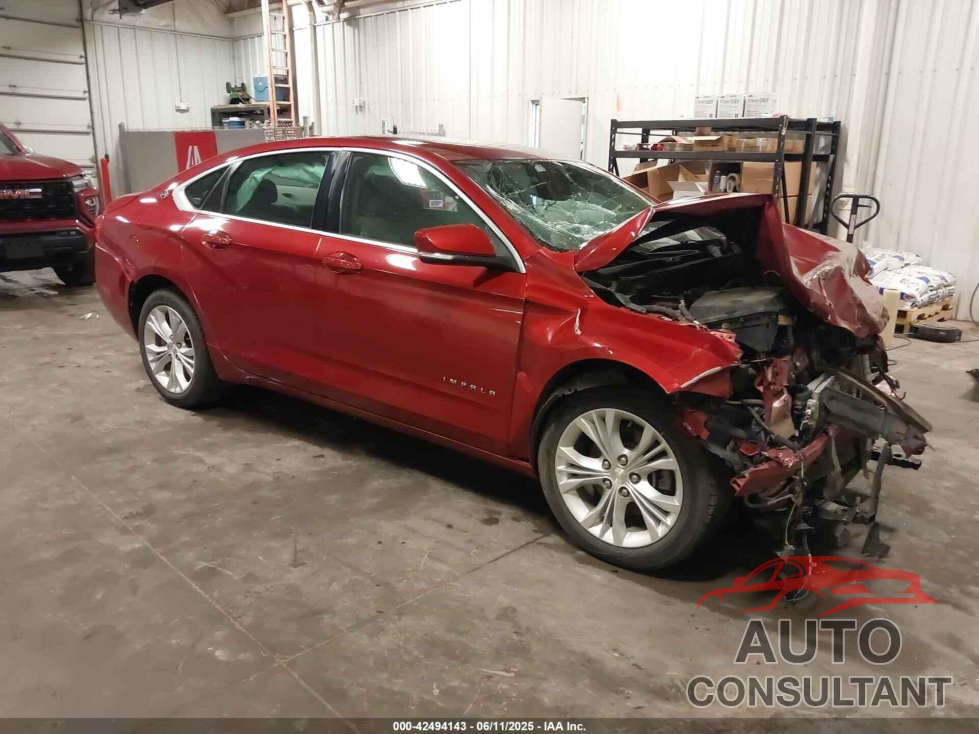 CHEVROLET IMPALA 2015 - 1G1125S36FU129678