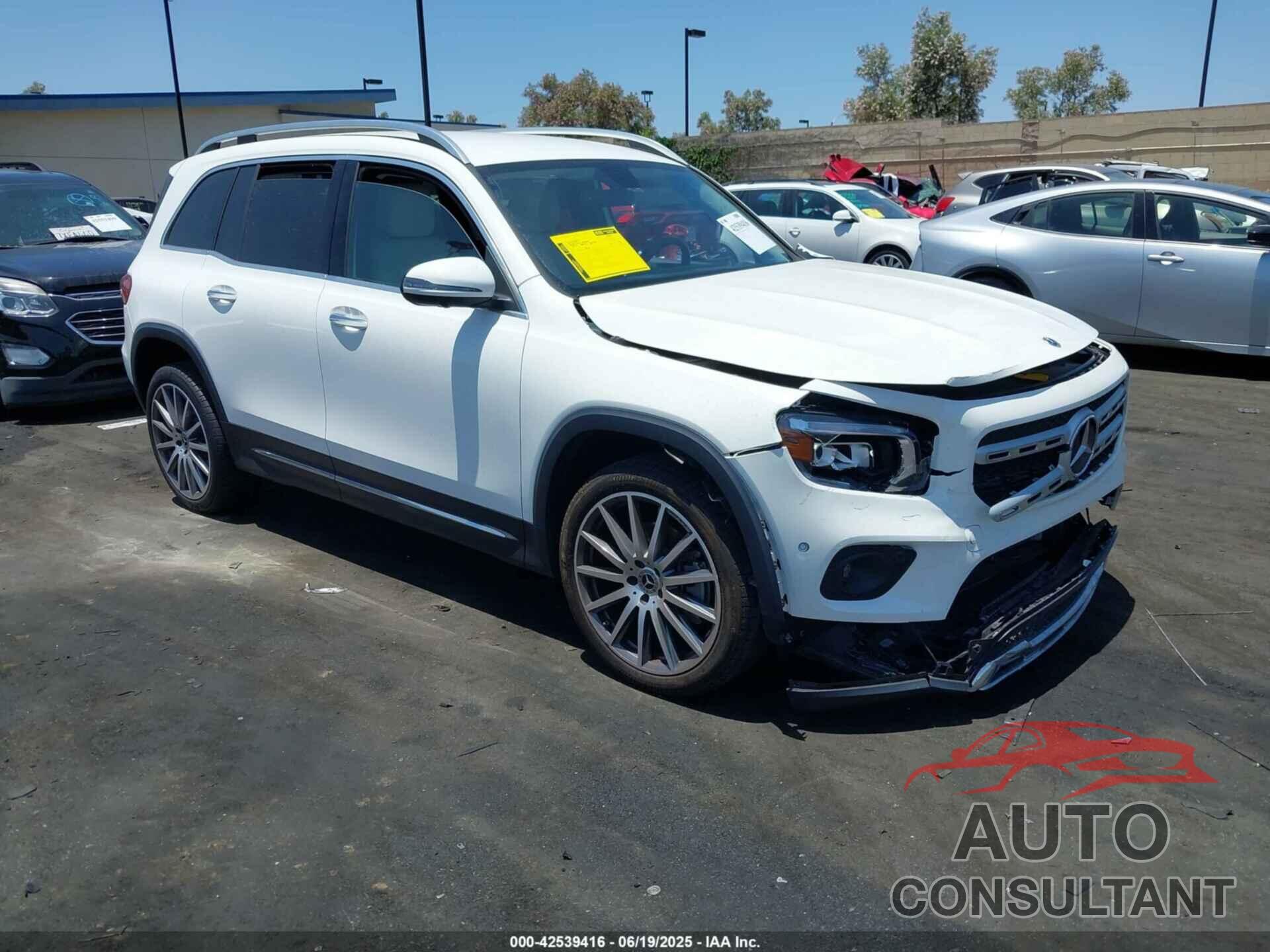 MERCEDES-BENZ GLB 250 2021 - W1N4M4GB4MW120593