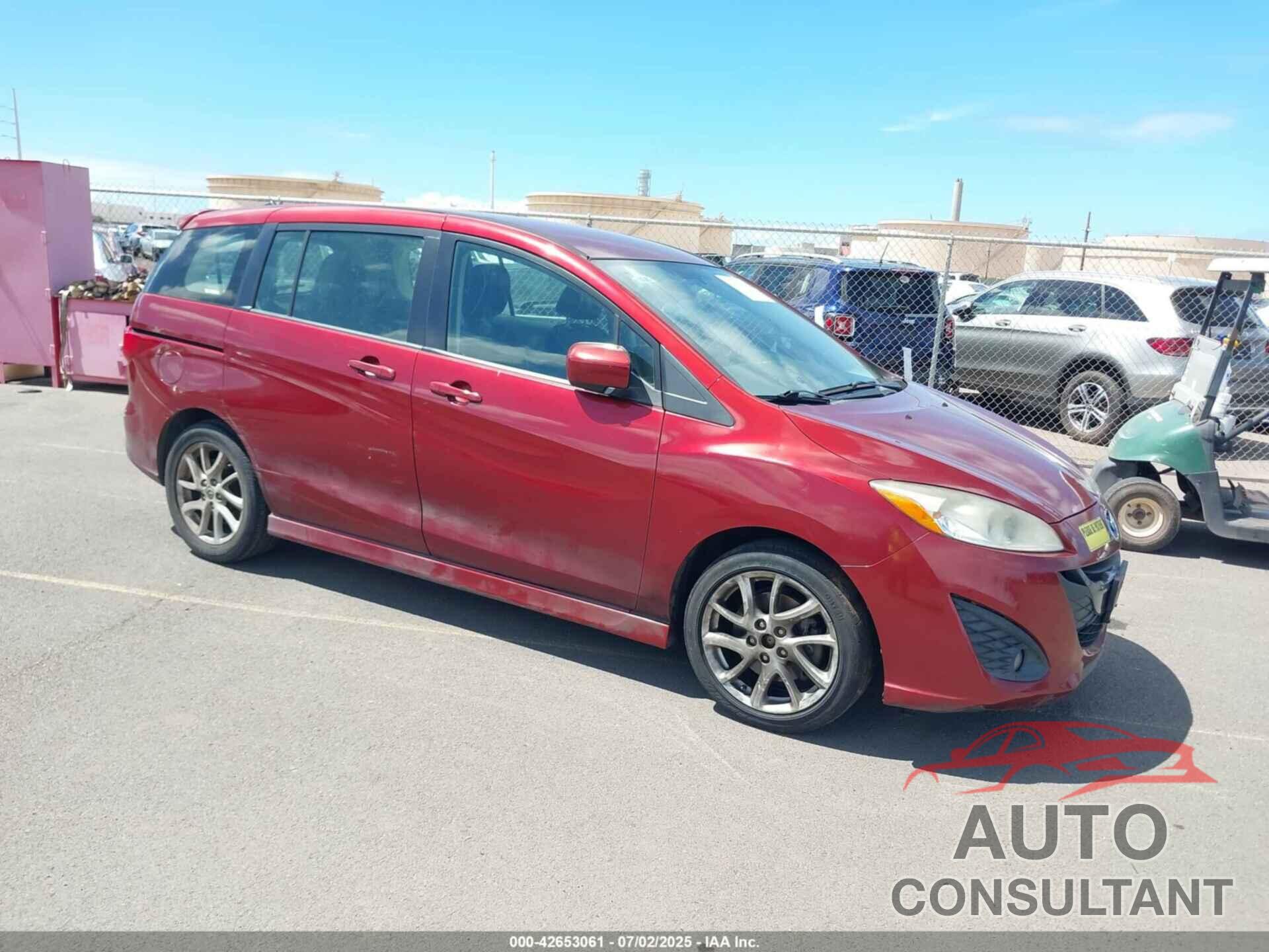 MAZDA MAZDA5 2012 - JM1CW2CLXC0113181