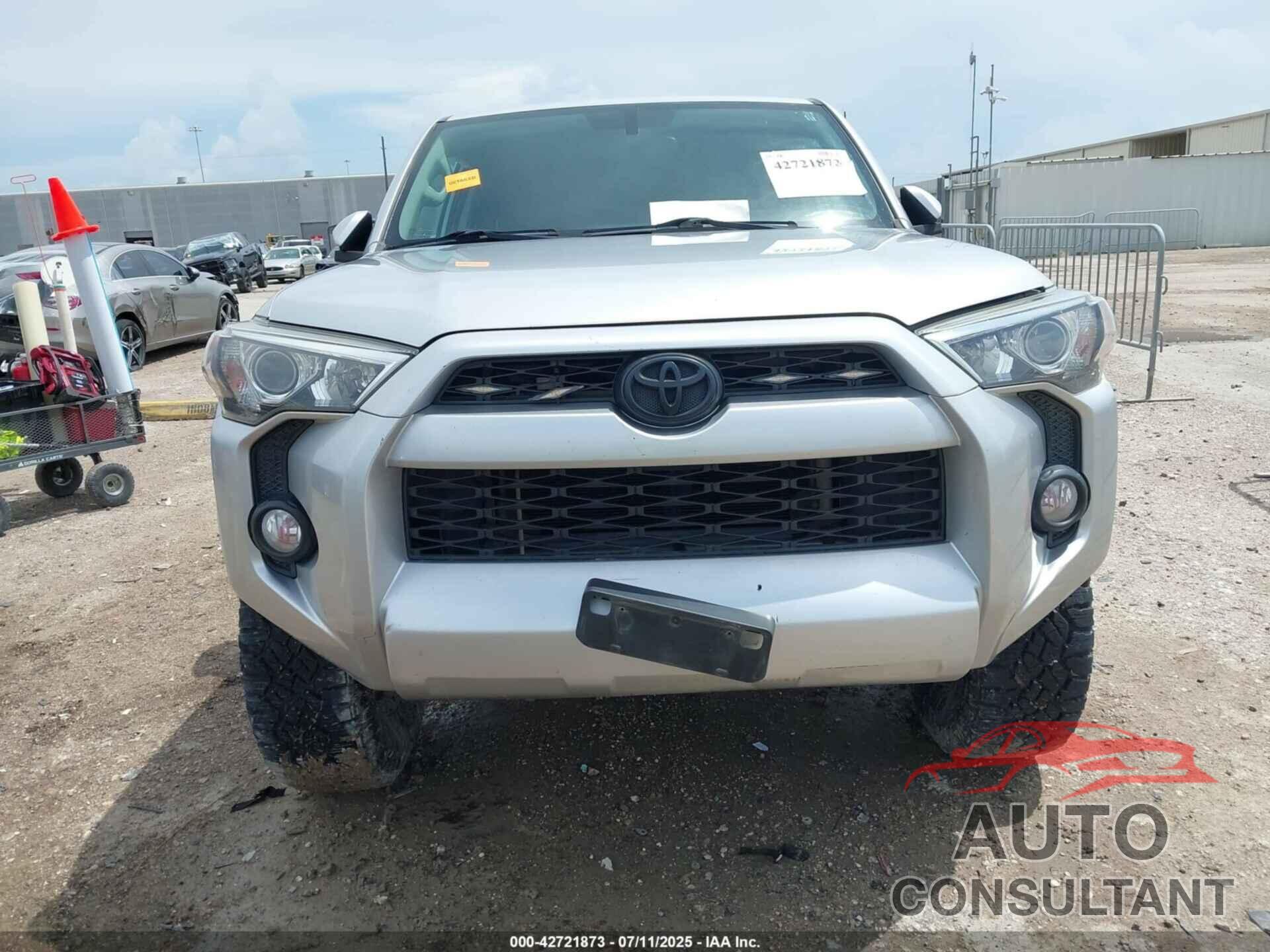 TOYOTA 4RUNNER 2019 - JTEZU5JR7K5202342
