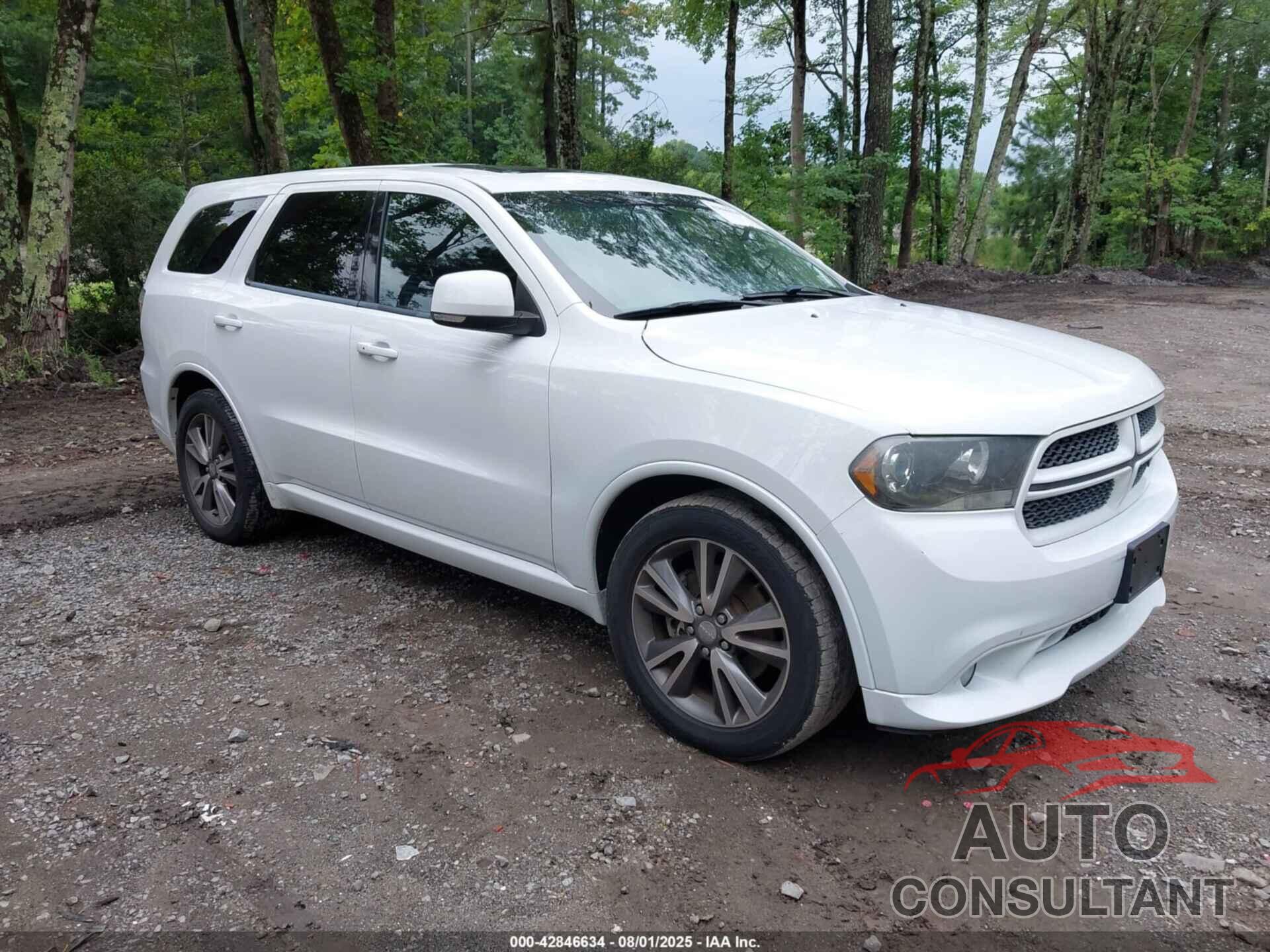 DODGE DURANGO 2013 - 1C4SDHCTXDC564759