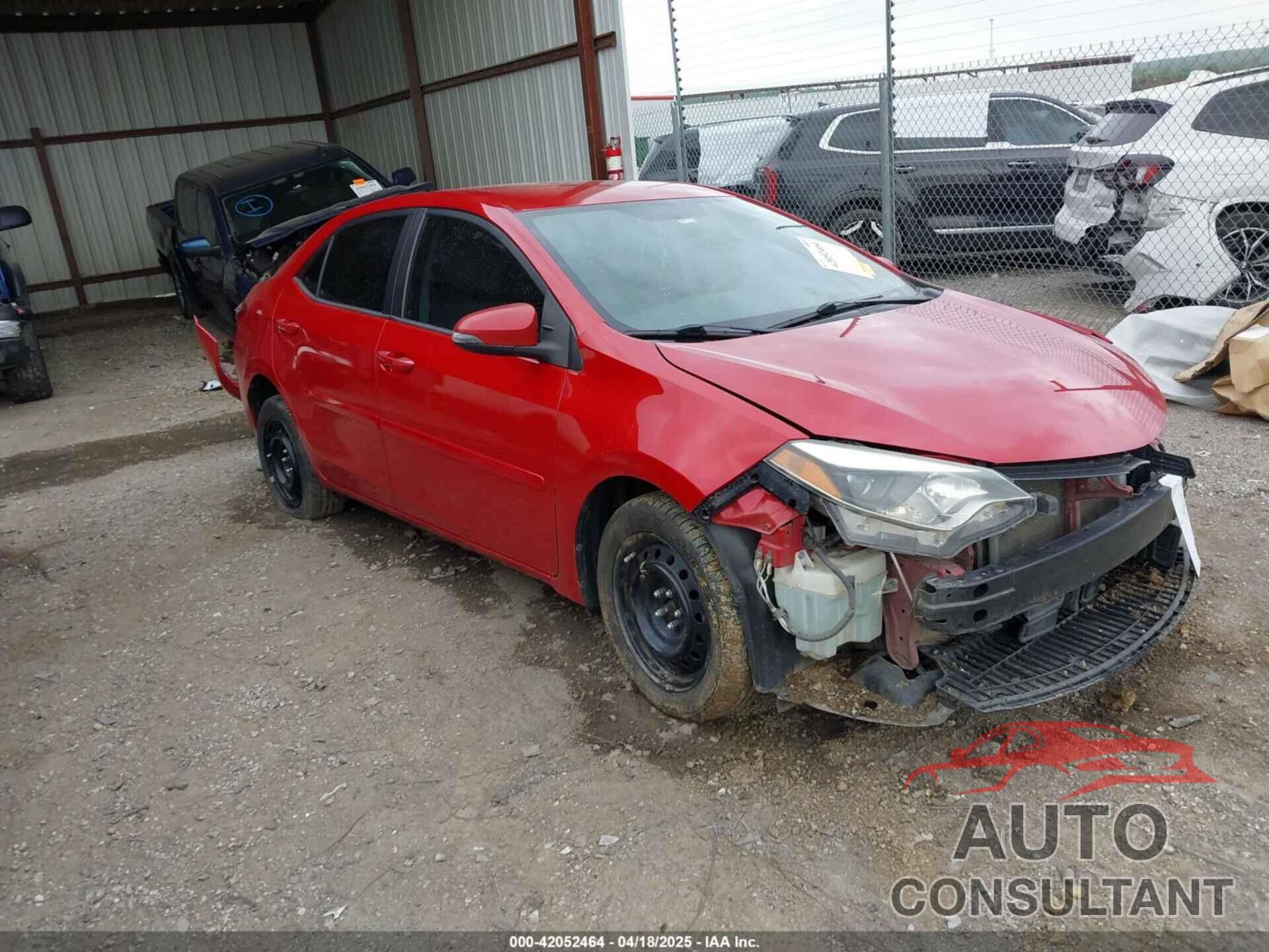 TOYOTA COROLLA 2016 - 5YFBURHE7GP414474