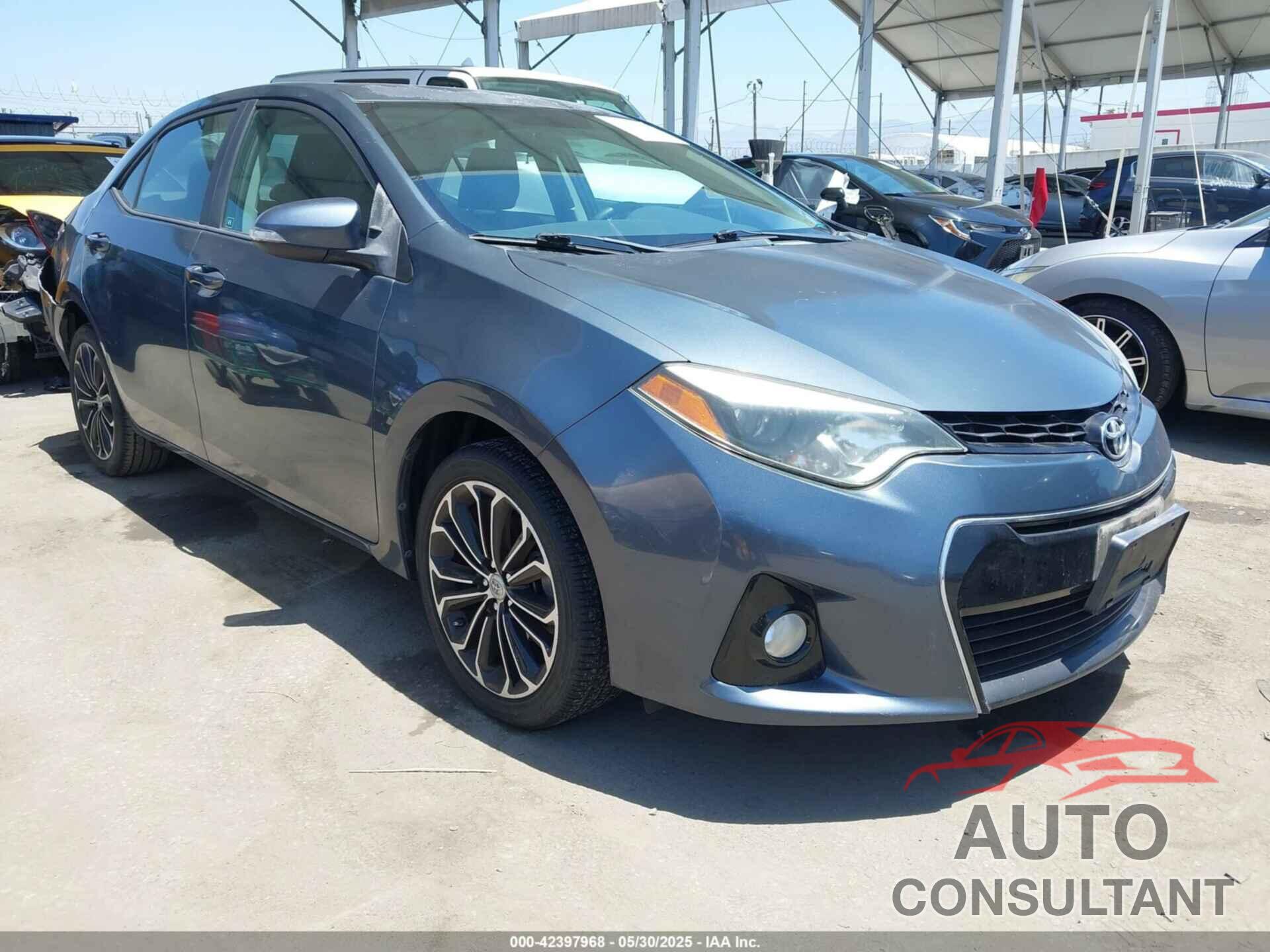 TOYOTA COROLLA 2014 - 5YFBURHE7EP165381