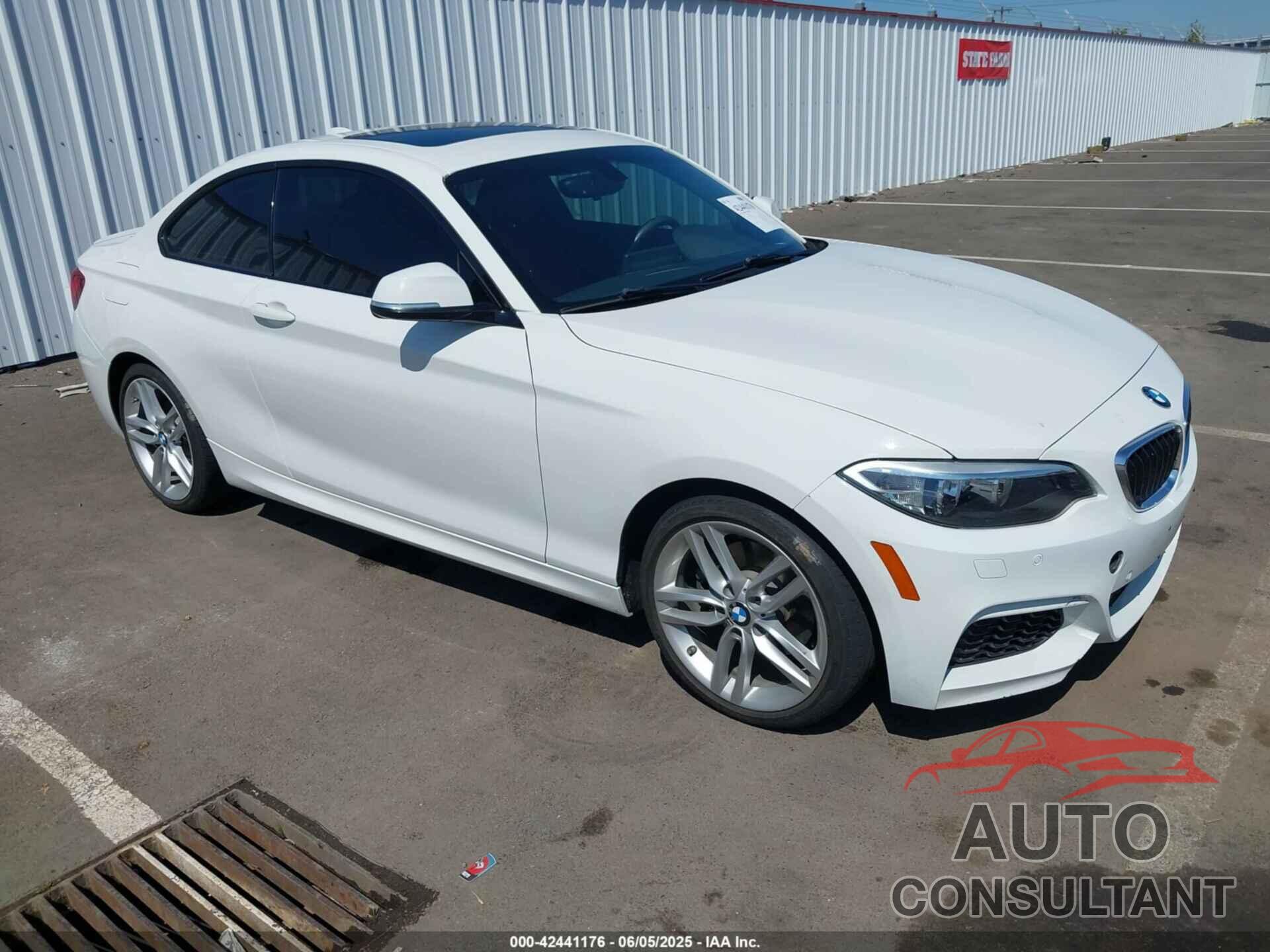 BMW 228I 2016 - WBA1G9C57GV598853