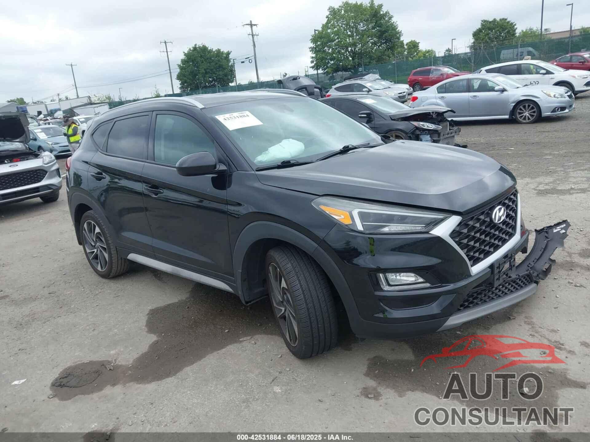 HYUNDAI TUCSON 2020 - KM8J3CAL7LU112048